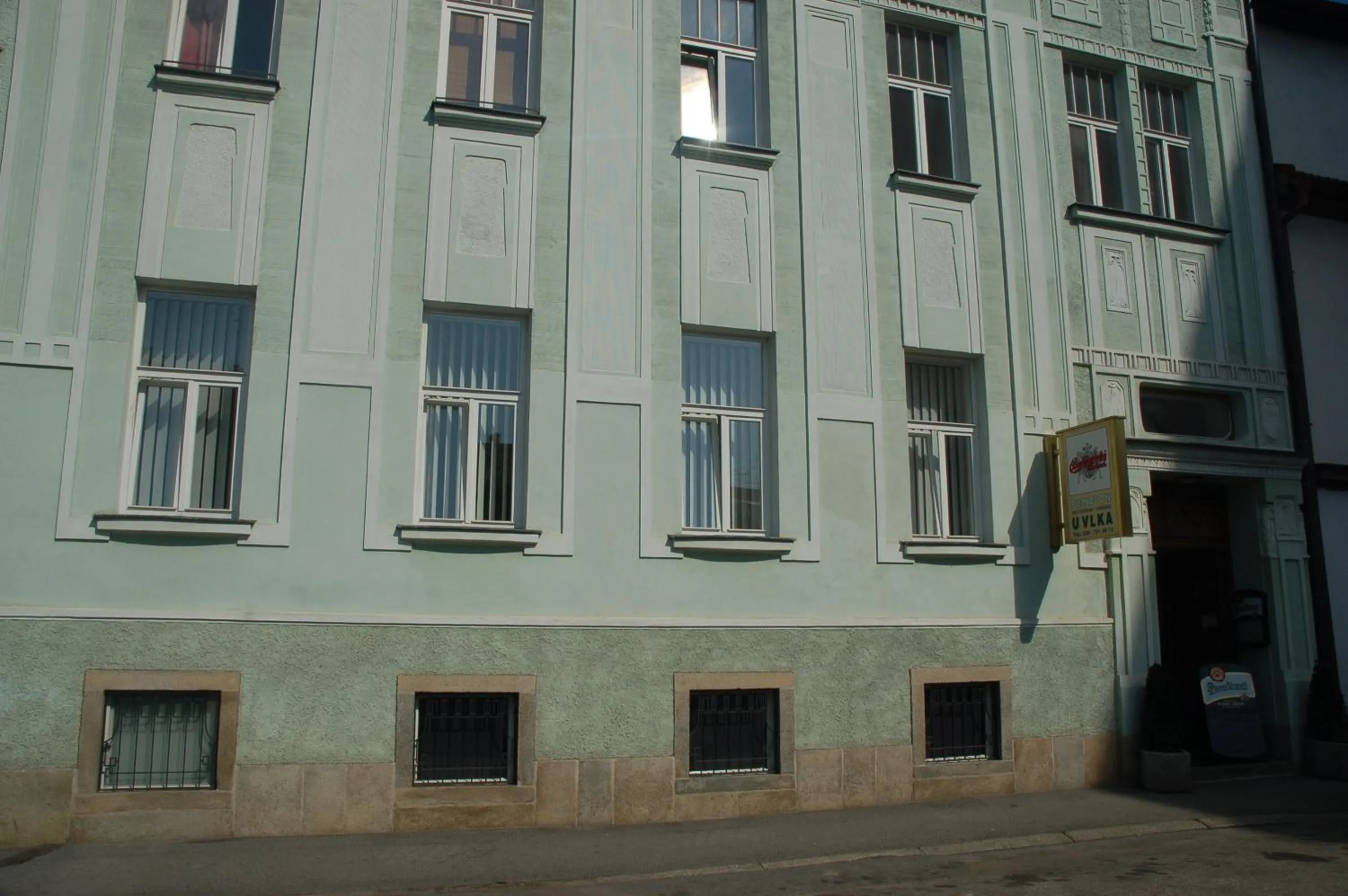 Property building in Penzion U Vlka