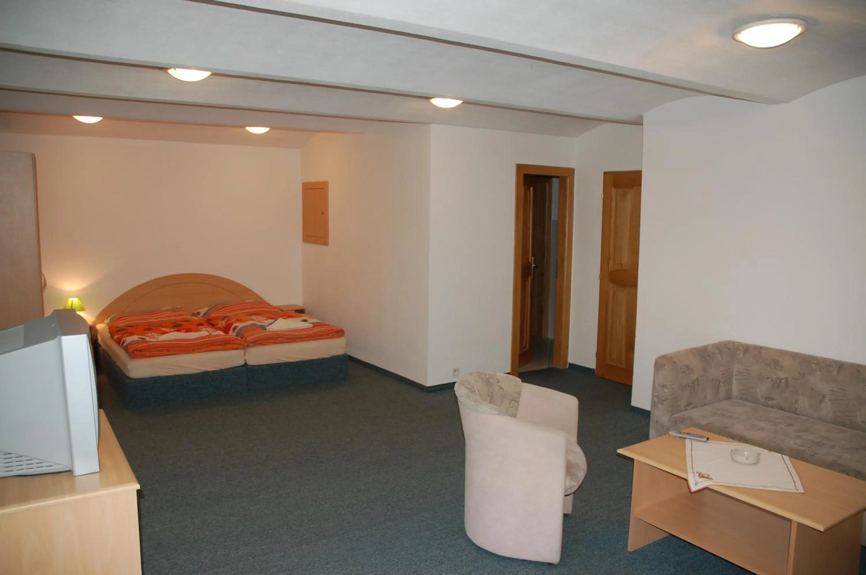 Bedroom, Bed in Penzion U Vlka