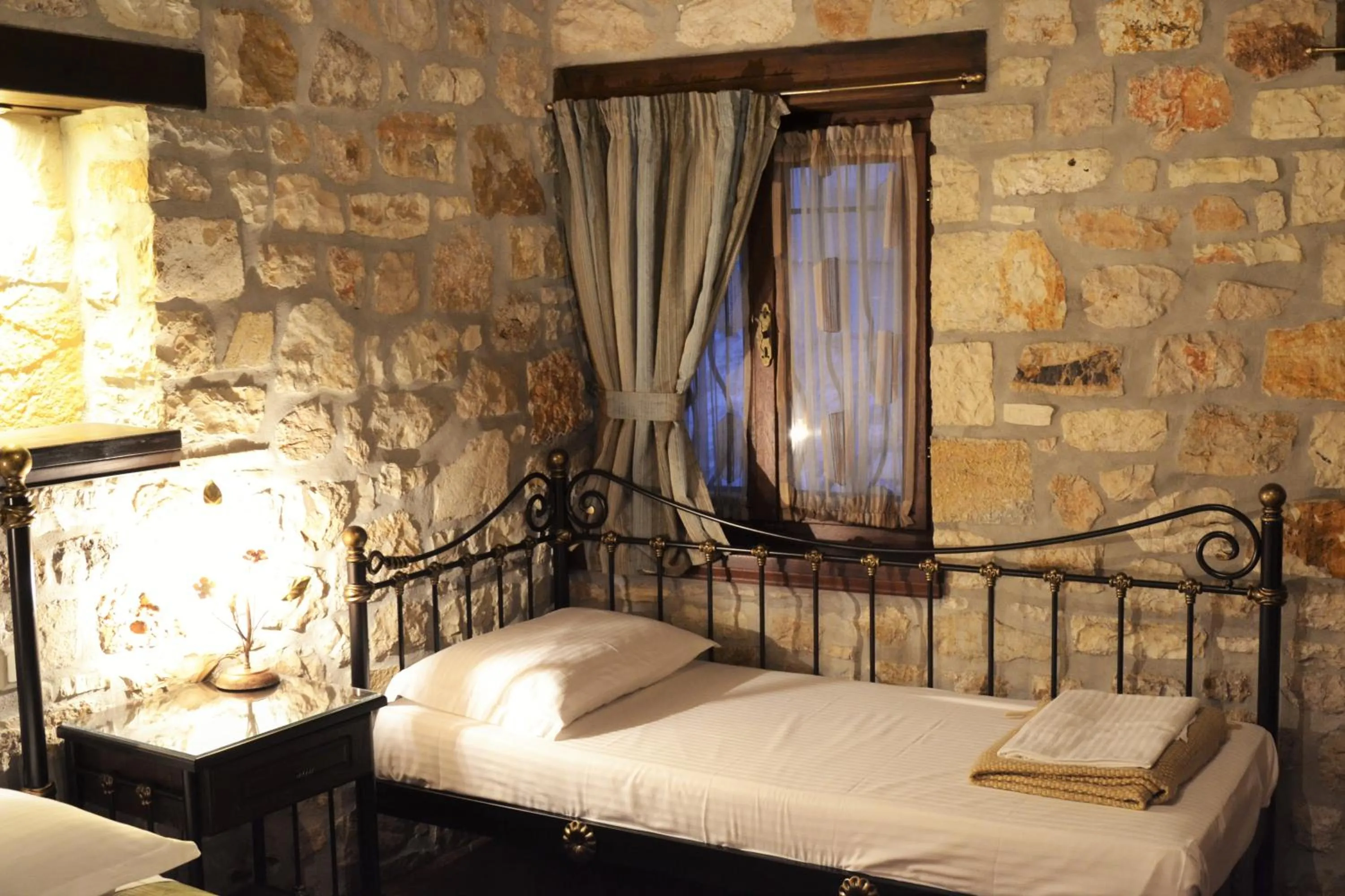 Bed in Hagiati Guesthouse