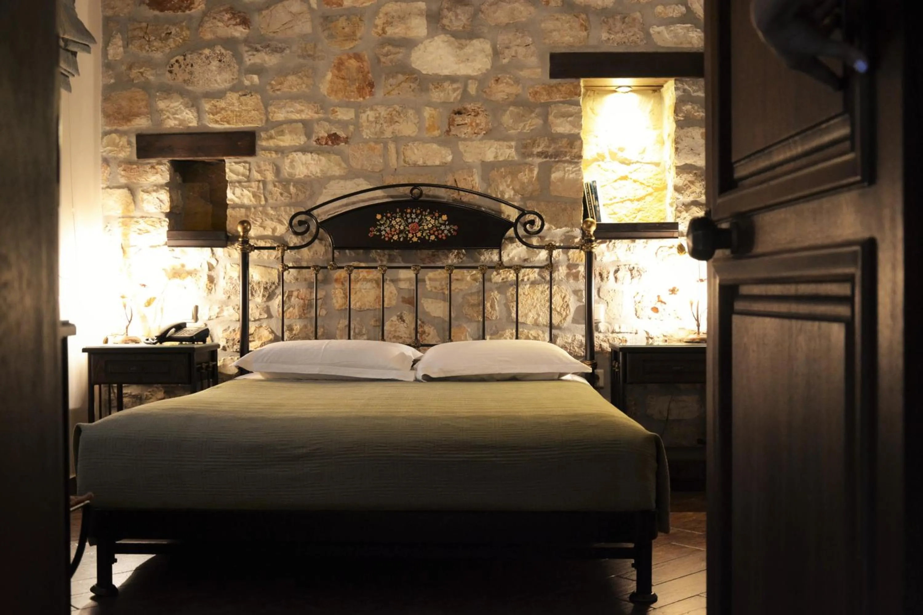 Bed in Hagiati Guesthouse