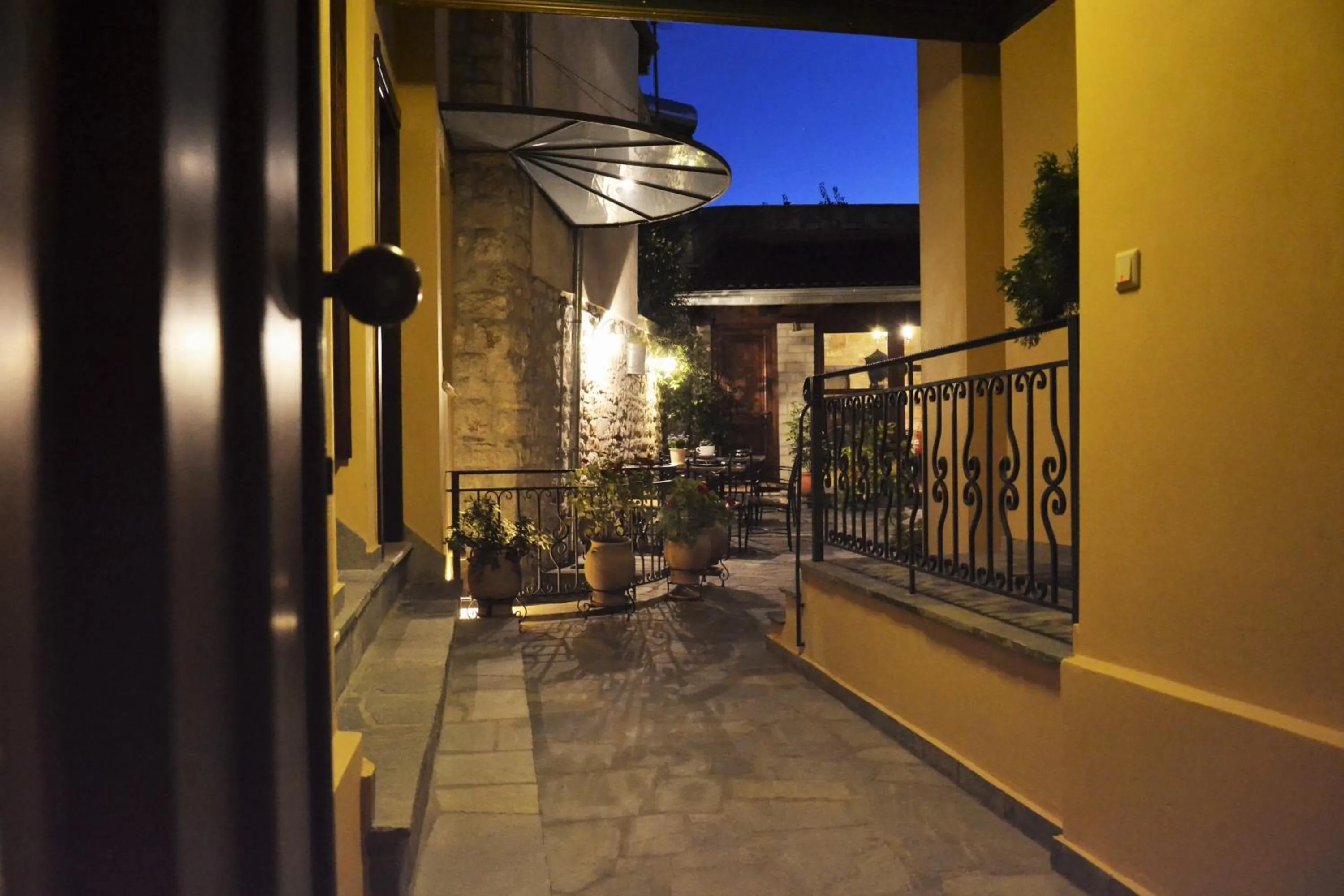 Facade/entrance in Hagiati Guesthouse