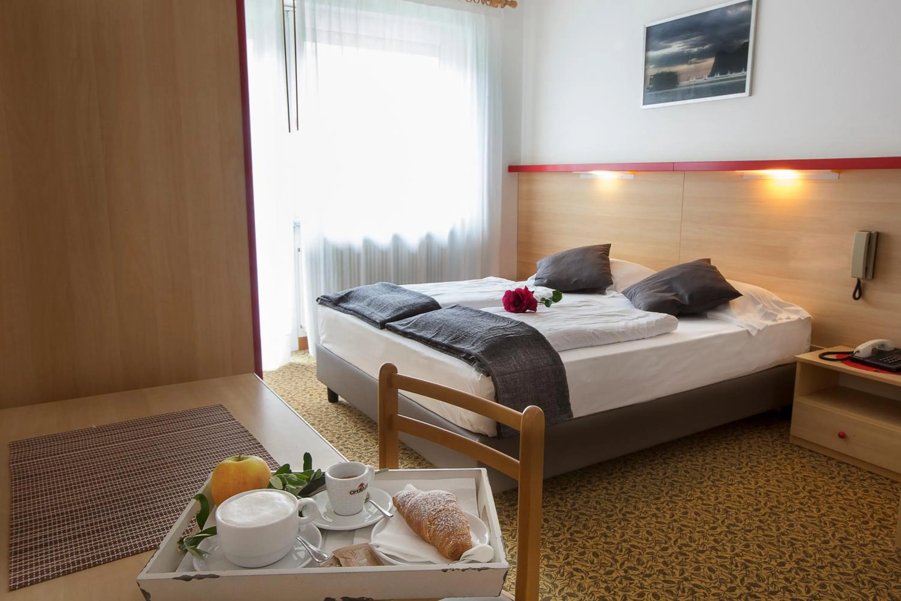 Bed in Park Hotel Eden