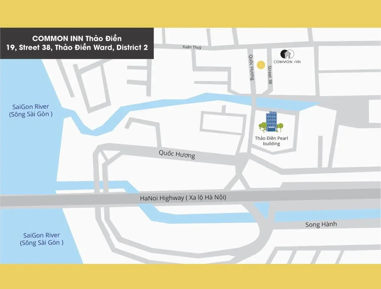 Property building in Common Inn Thao Dien Property building in Common Inn Thao Dien