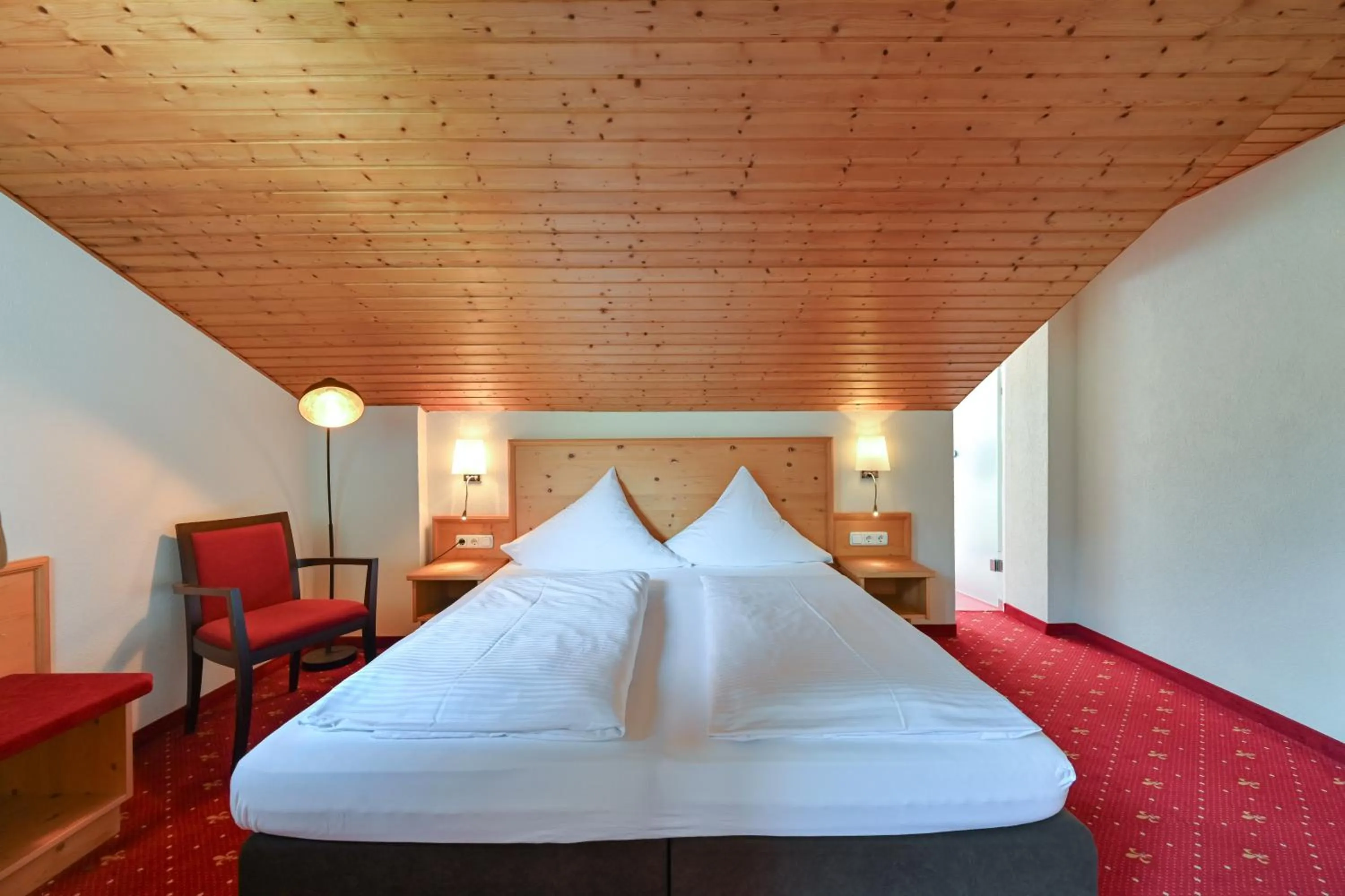 Bedroom, Bed in Rothenfels Panorama Hotel