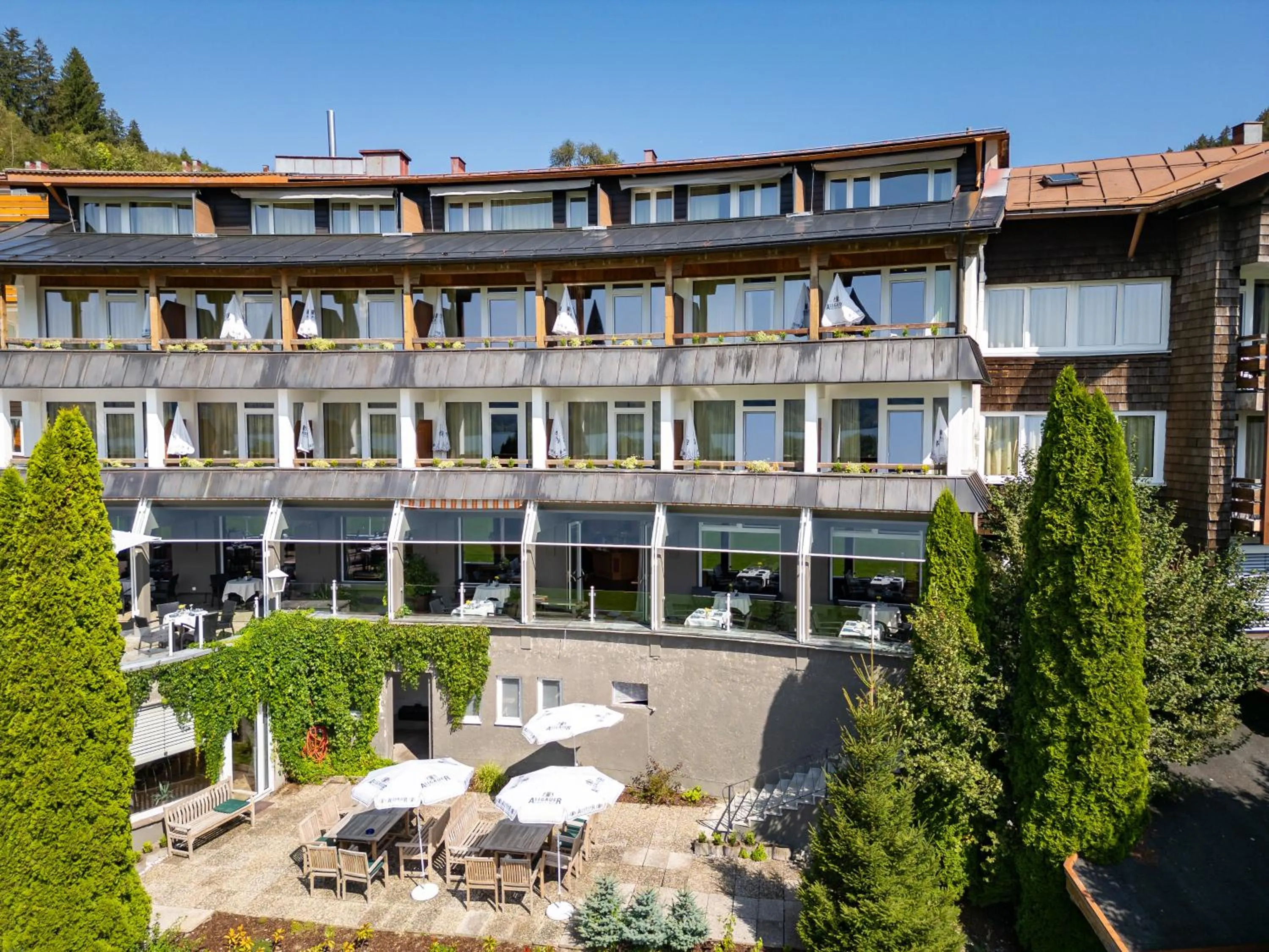 Property building in Rothenfels Panorama Hotel
