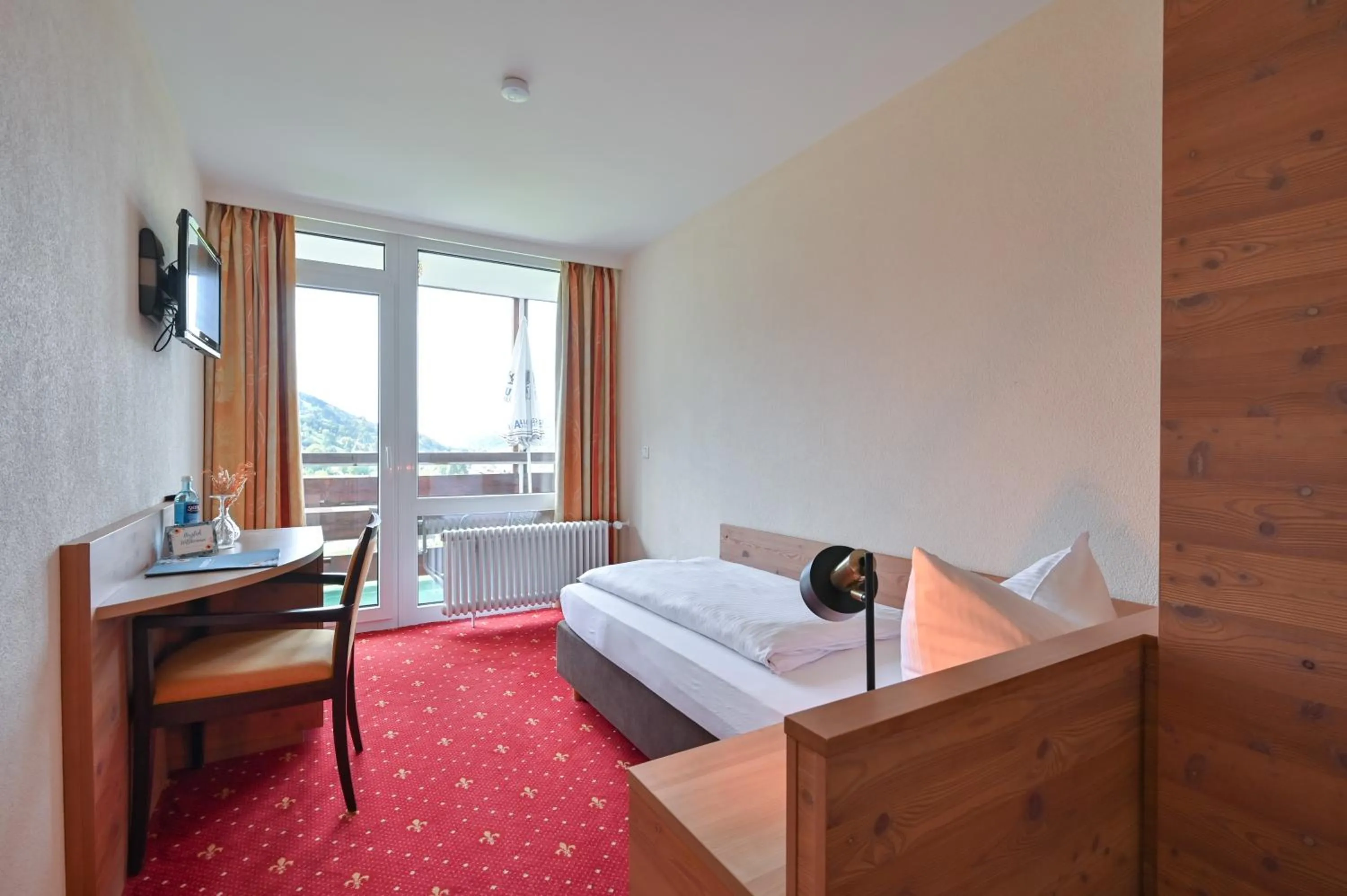 Bedroom, Bed in Rothenfels Panorama Hotel