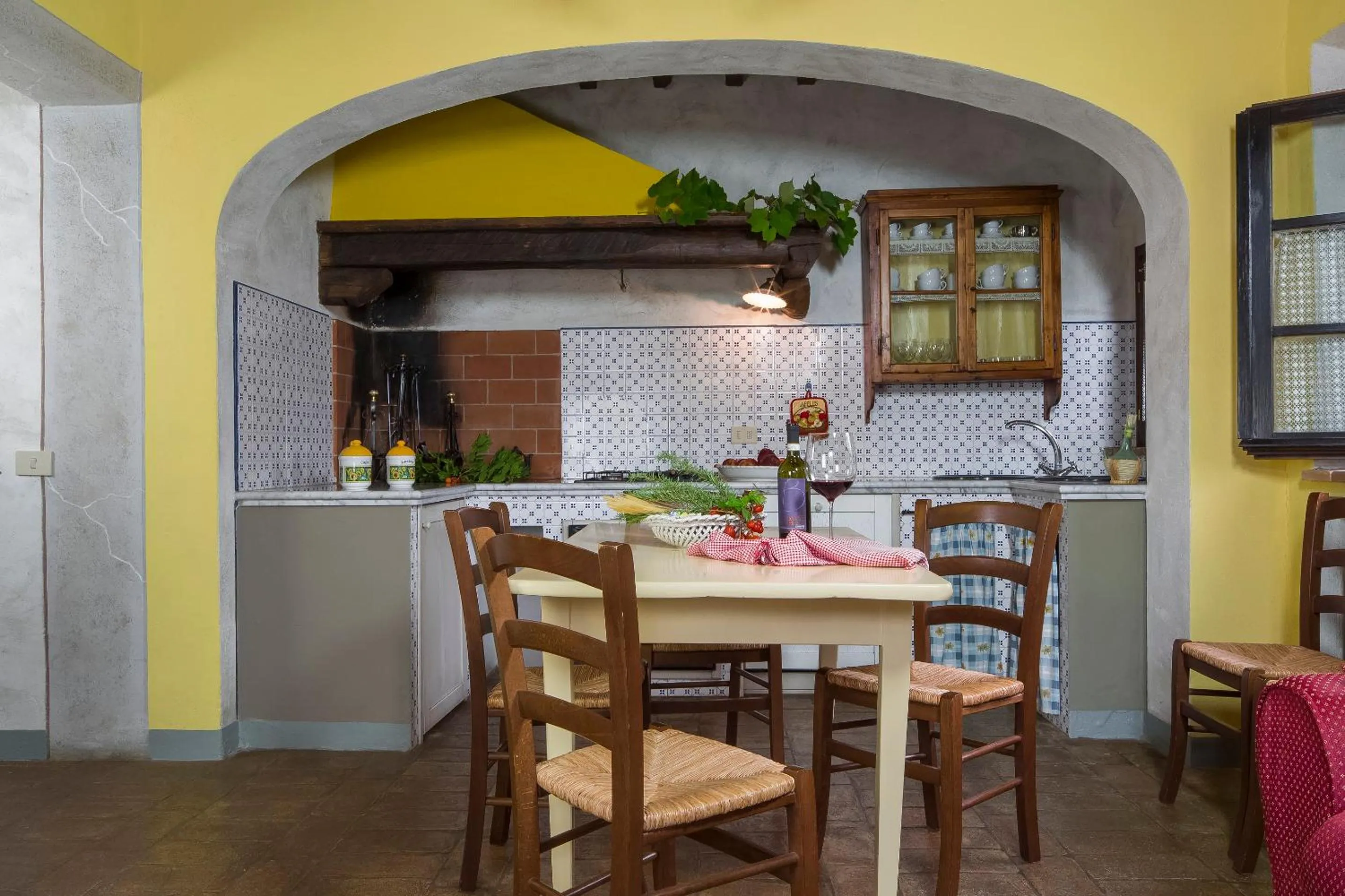 Kitchen or kitchenette in Podere La Casetta - Casa di Campagna