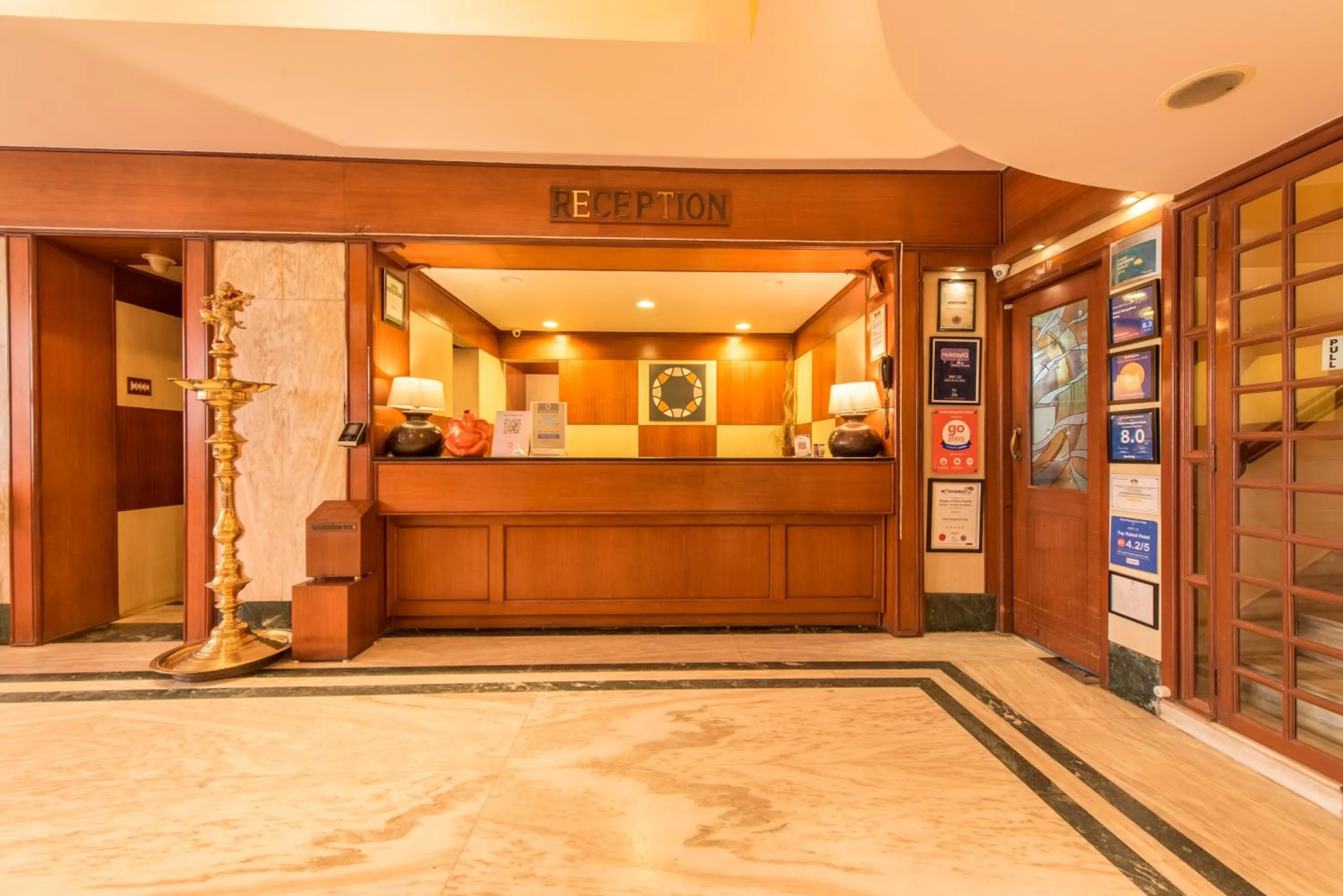 Lobby or reception in Bangalore Gate Hotel & Conferences