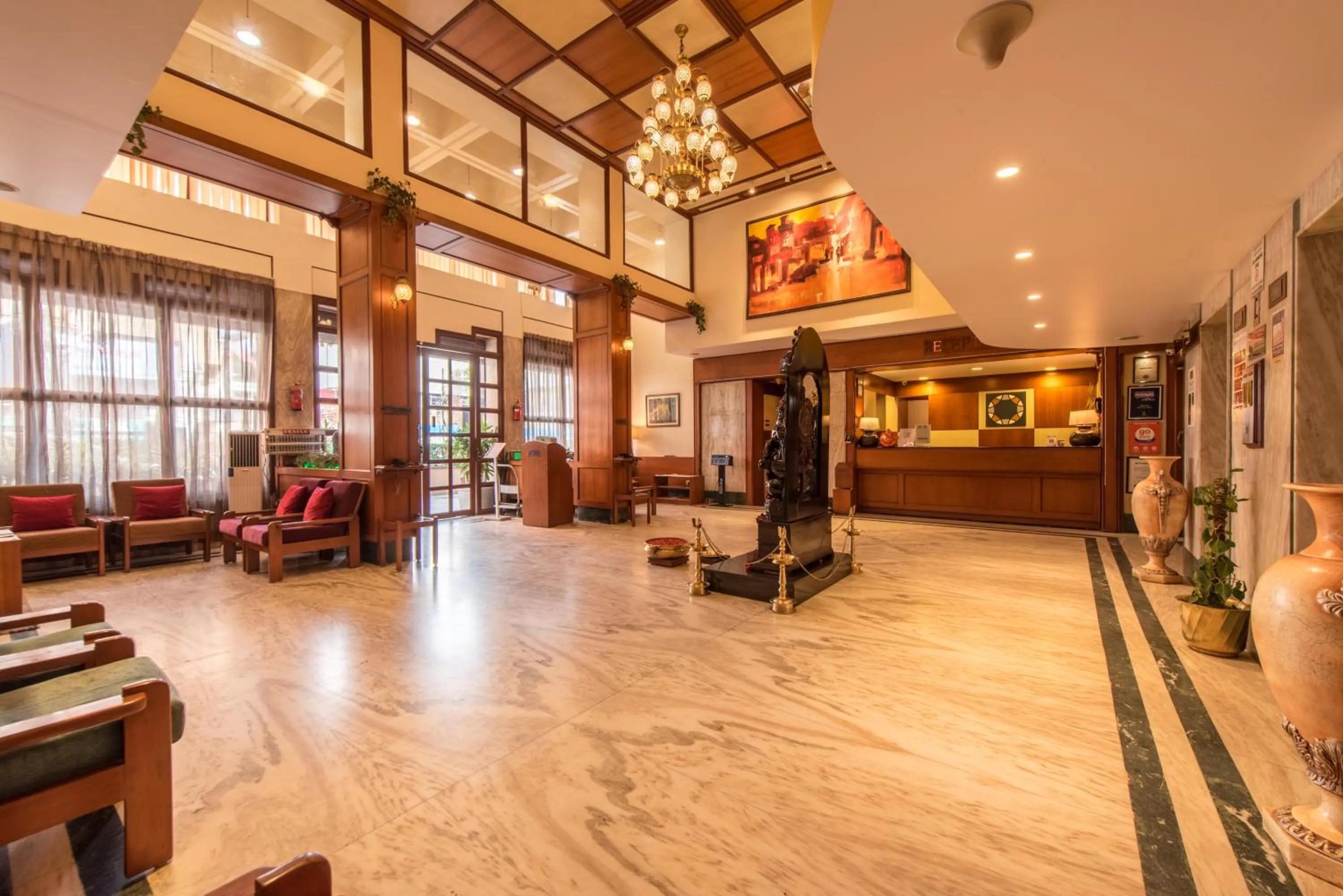 Lobby or reception in Bangalore Gate Hotel & Conferences