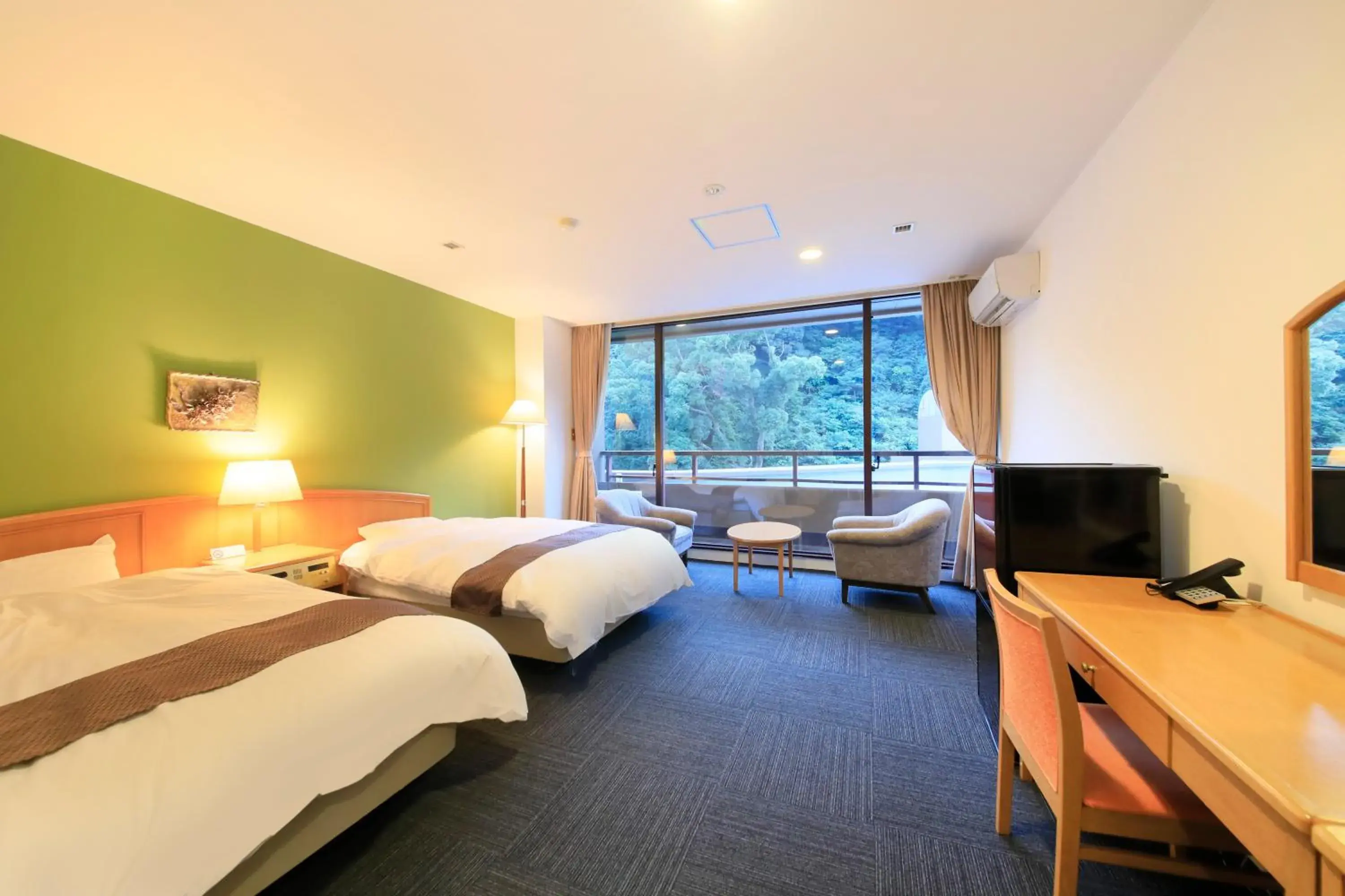 Twin Room in Yutorelo Beppu Twin Room in Yutorelo Beppu