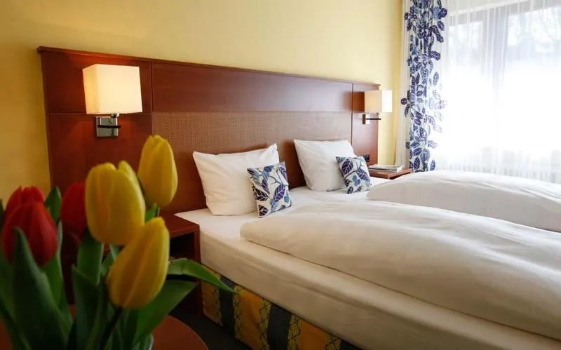 Bed in Ahorn Hotel