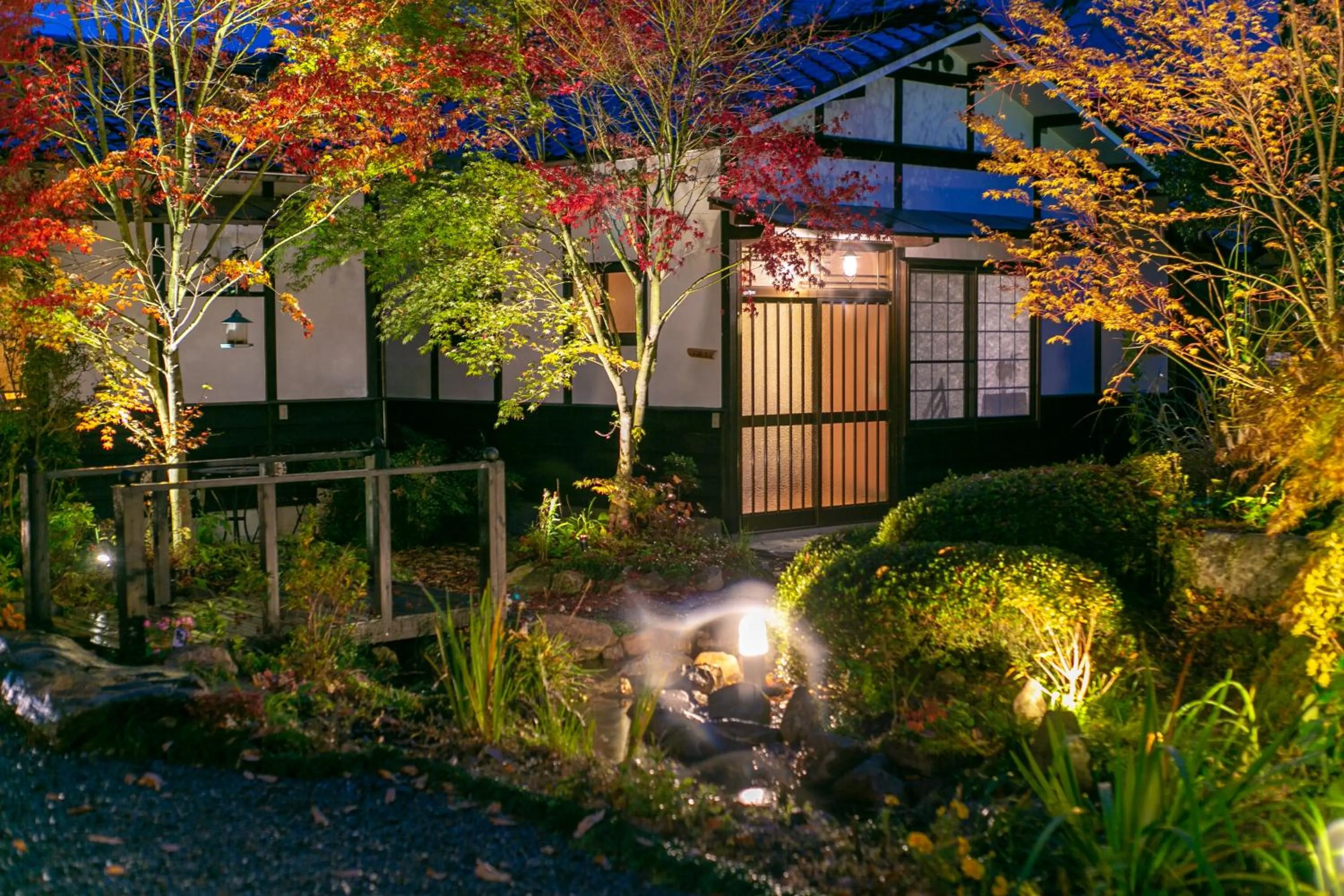 Natural landscape in Yufuin Lamp no Yado