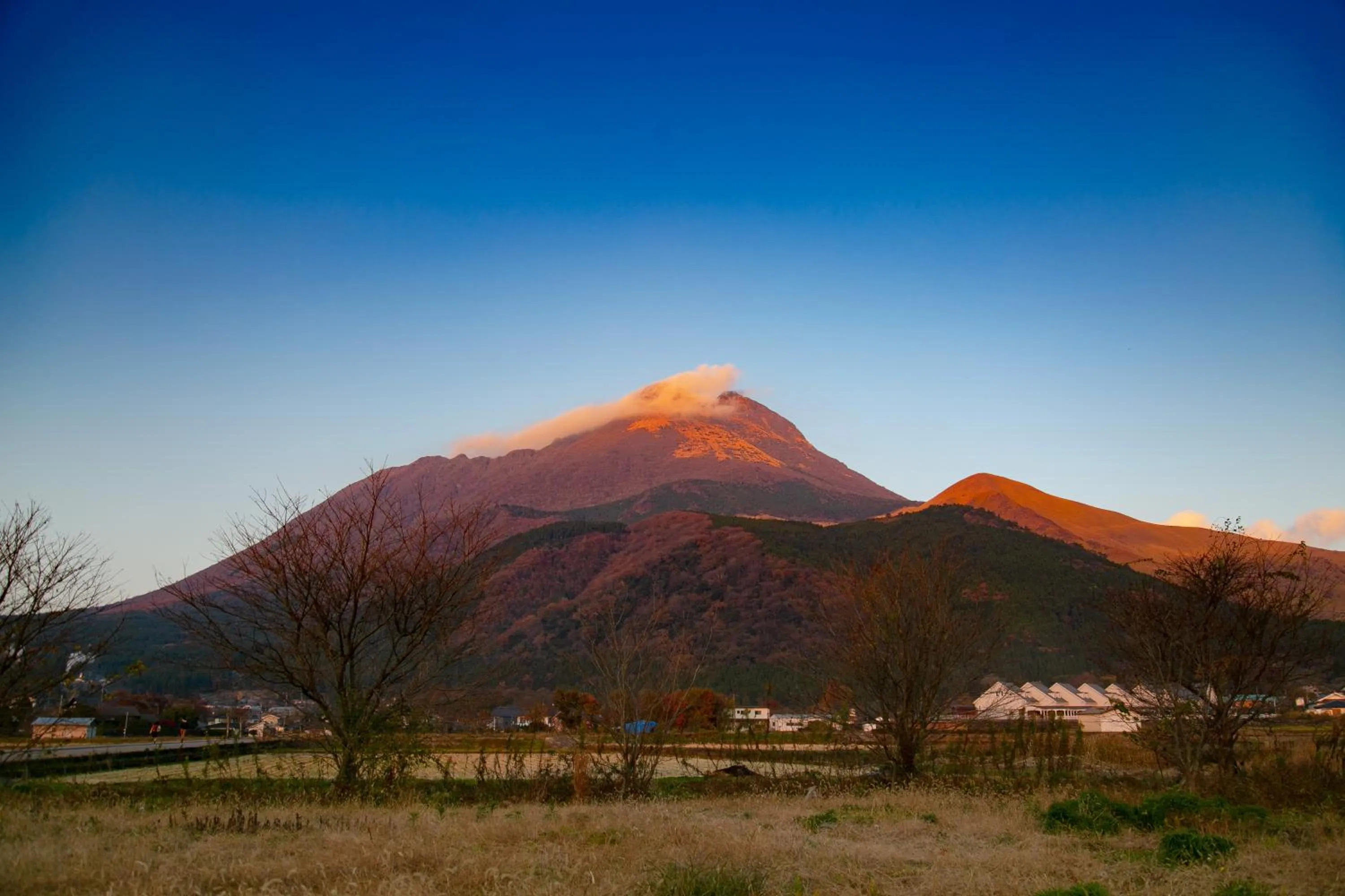 Natural landscape in Yufuin Lamp no Yado