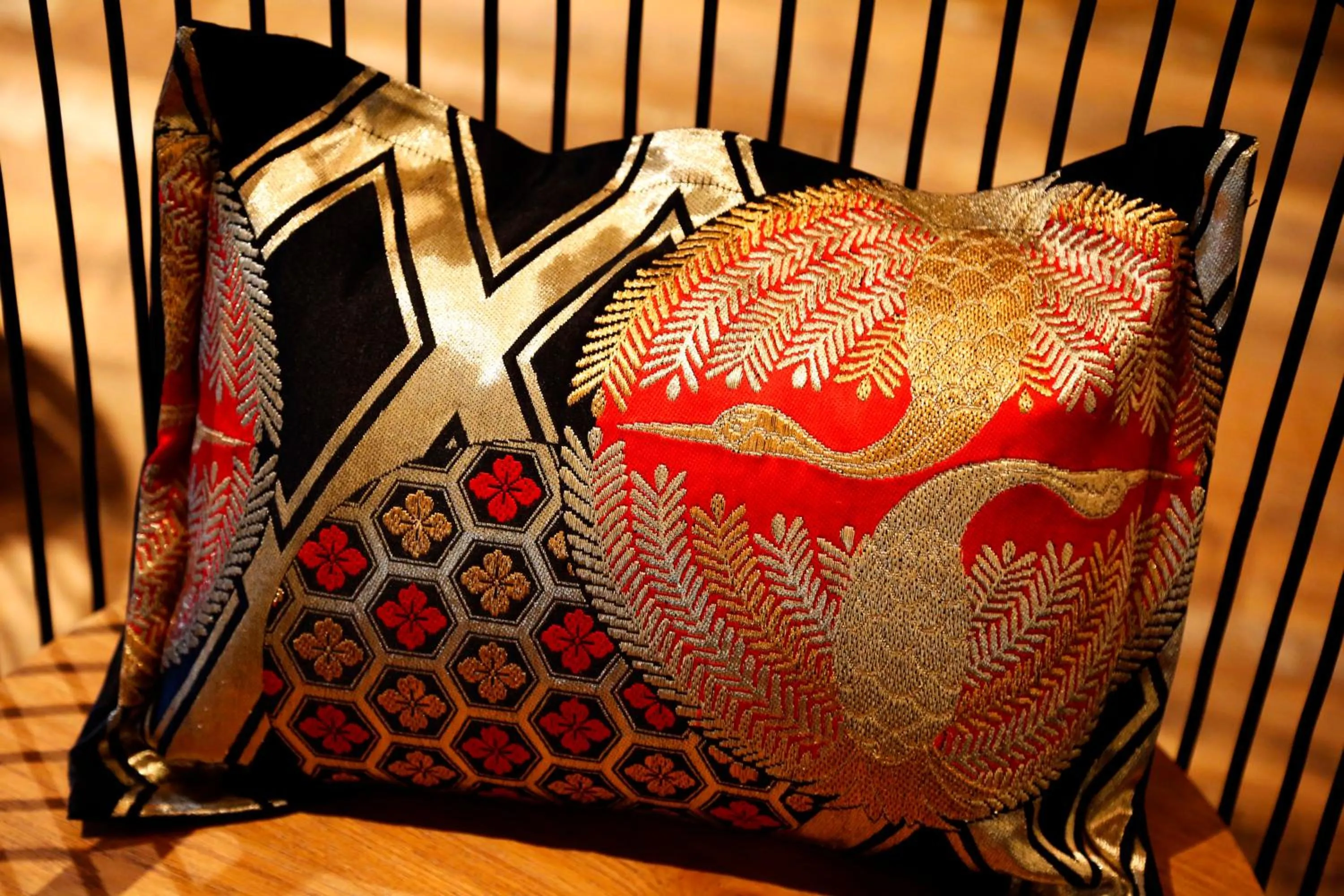 Decorative detail in Yufuin Lamp no Yado