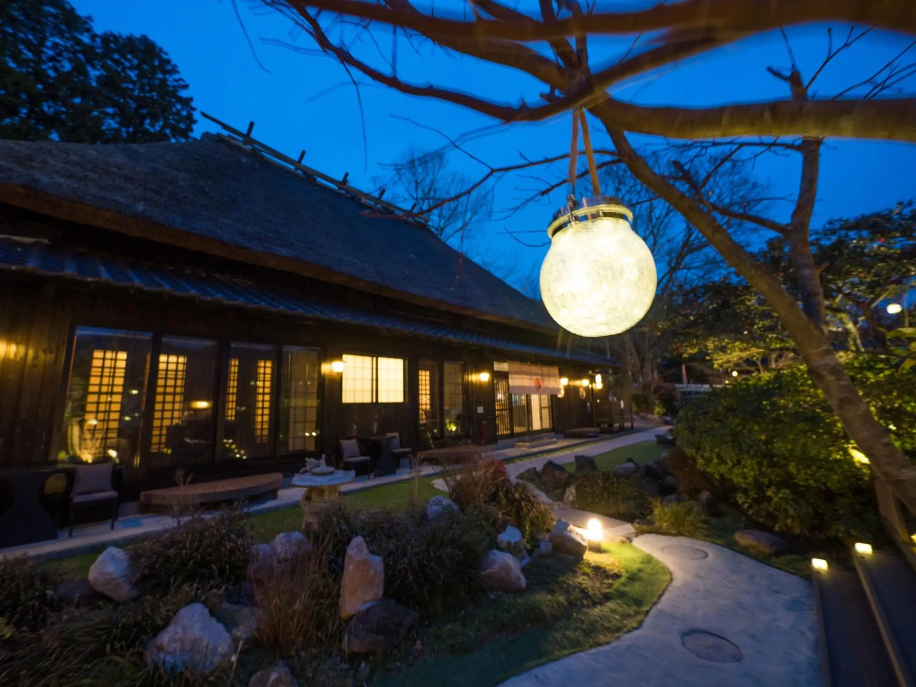 Property building in Yufuin Lamp no Yado Property building in Yufuin Lamp no Yado