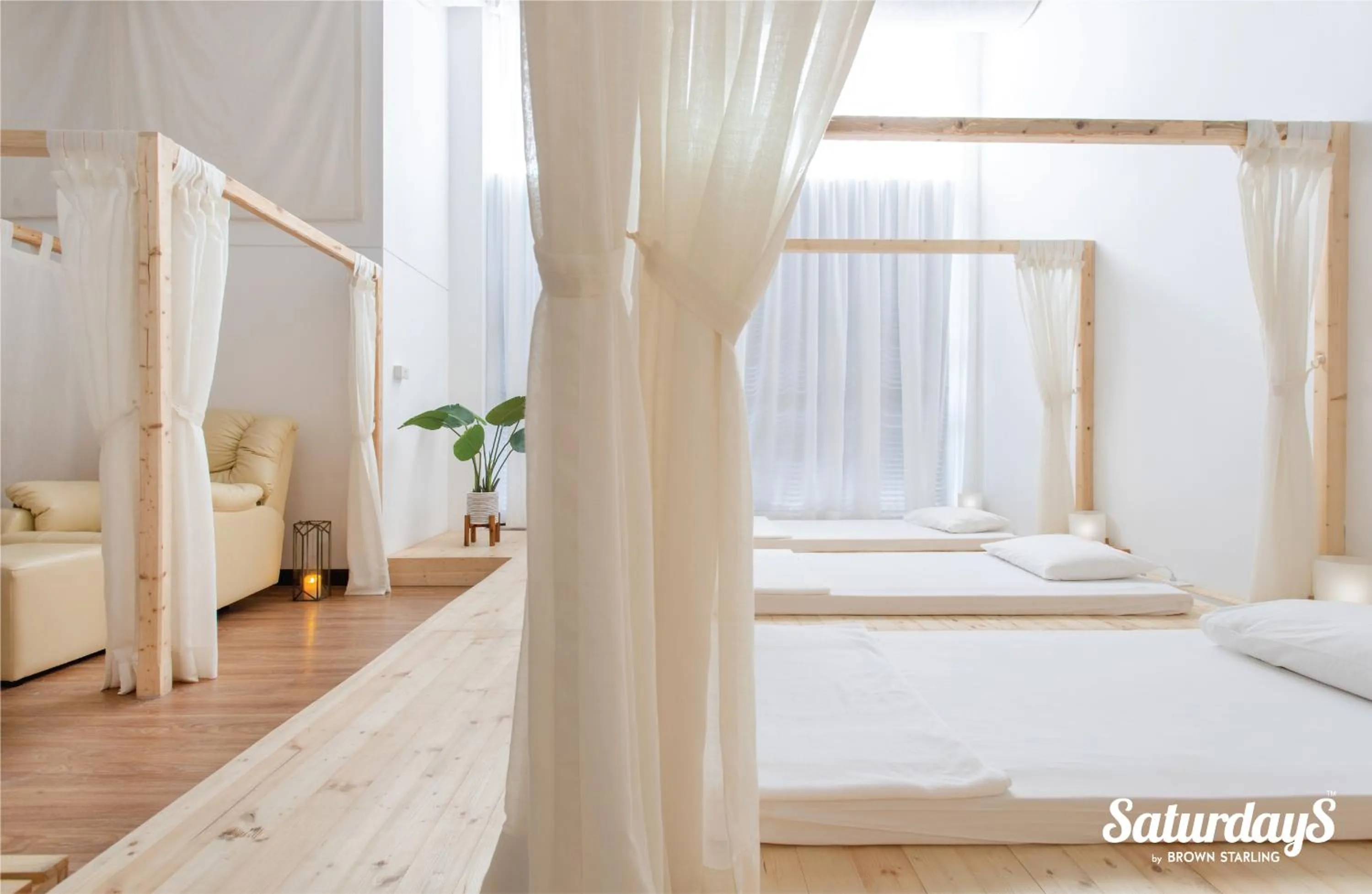 Massage, Bed in Two Villas HOLIDAY - Onyx Style Nai Harn Beach, Phuket