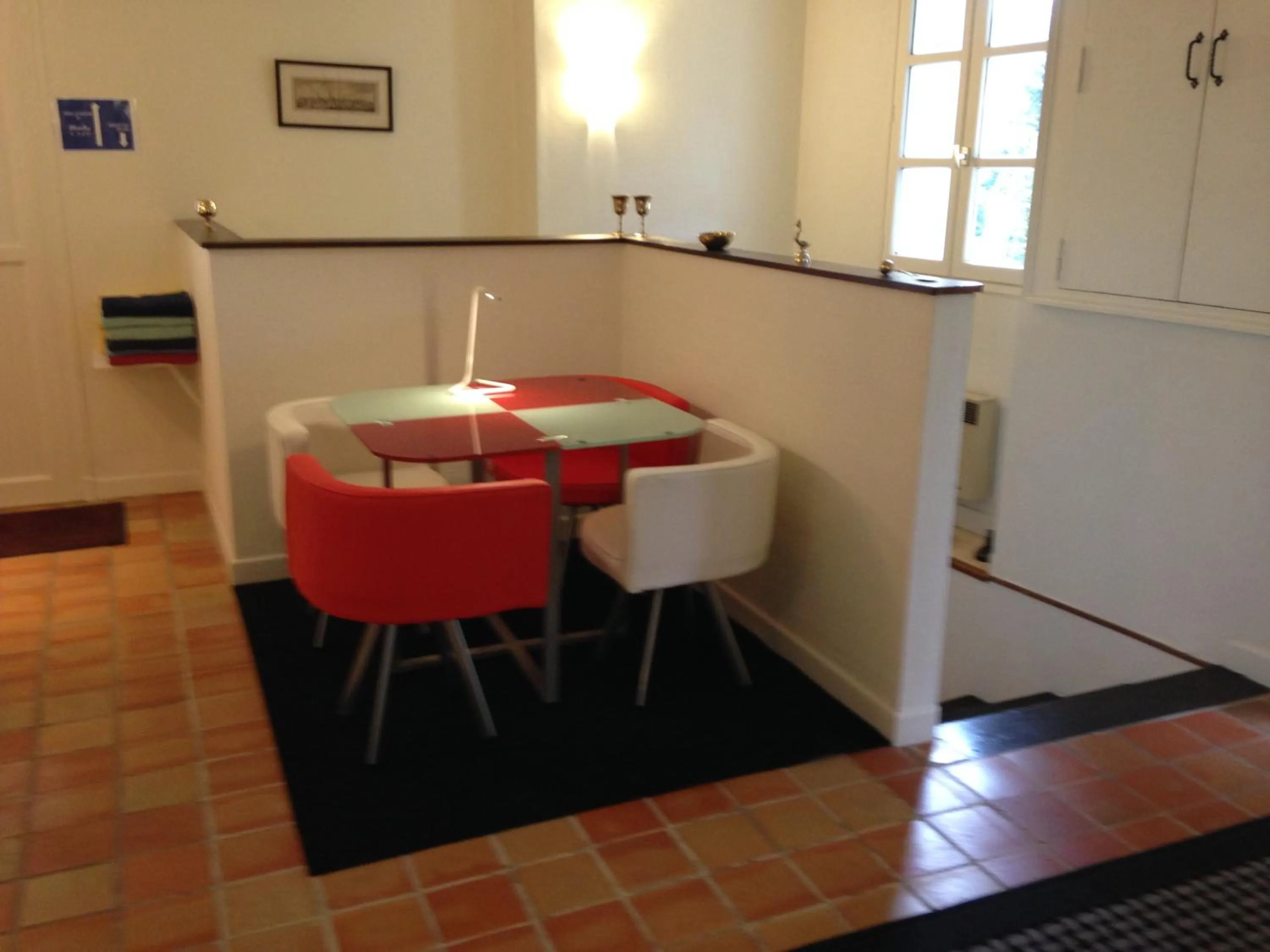 Lobby or reception in Logis Hôtel Restaurant La Bastide