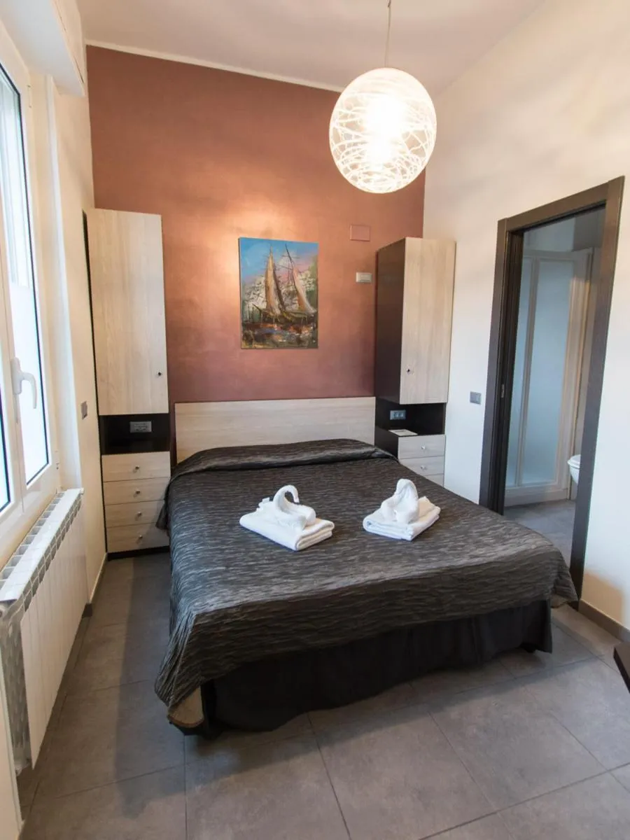 Bed in Villa Le Logge