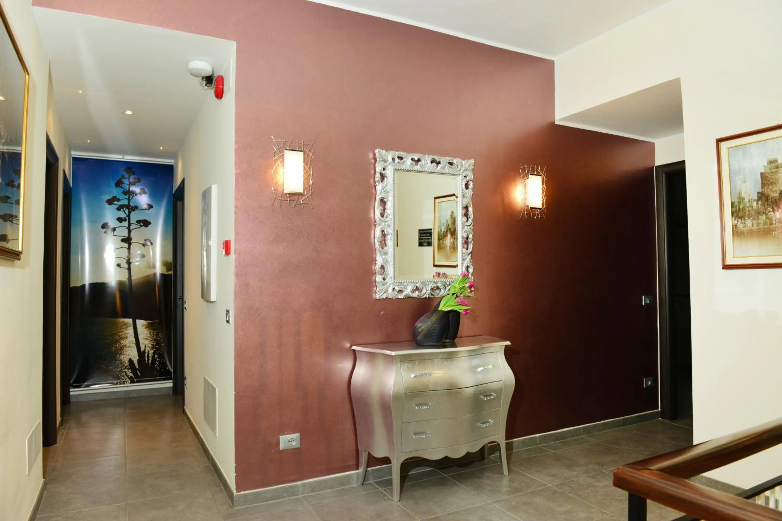 Lobby or reception in Villa Le Logge