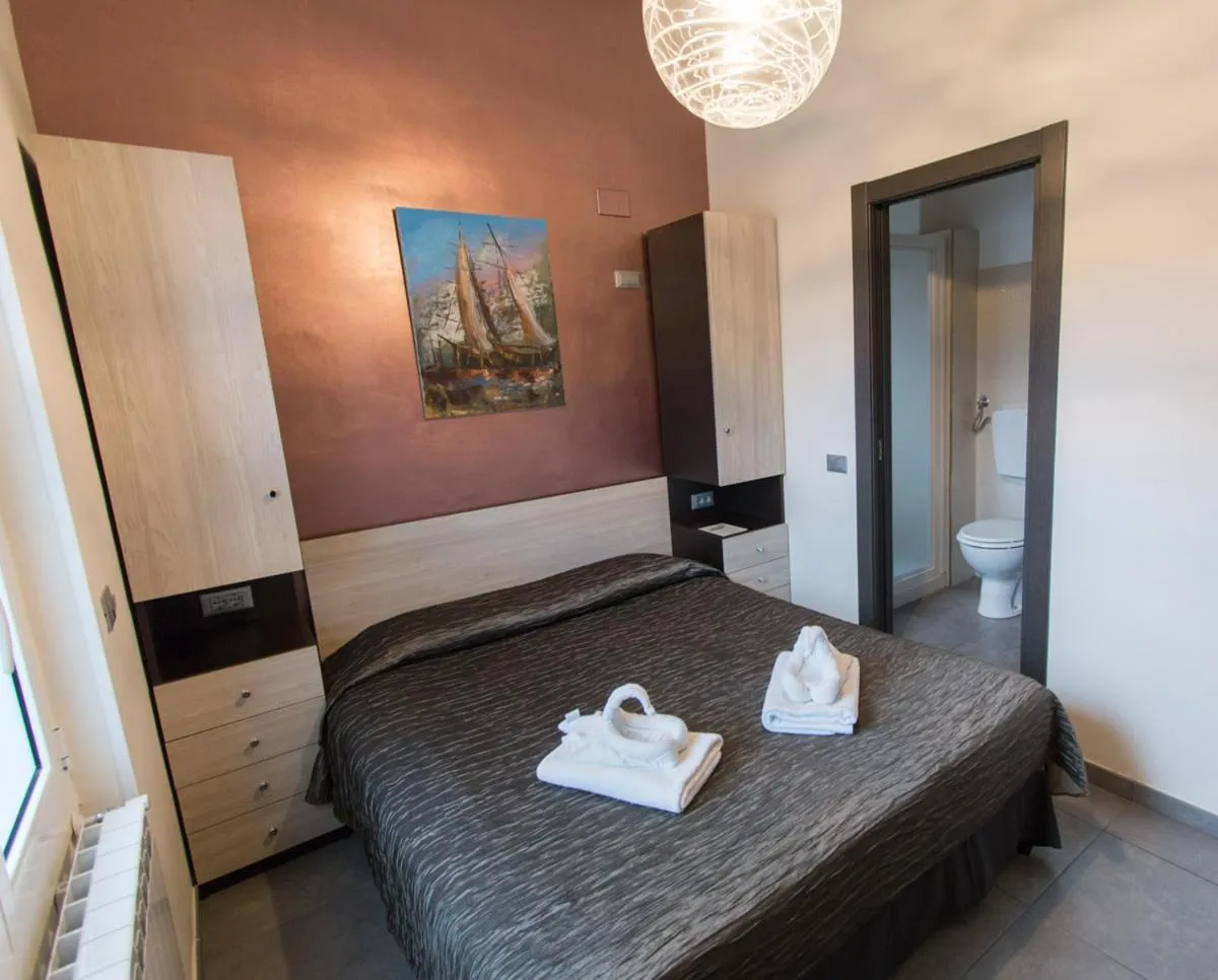 Bed in Villa Le Logge