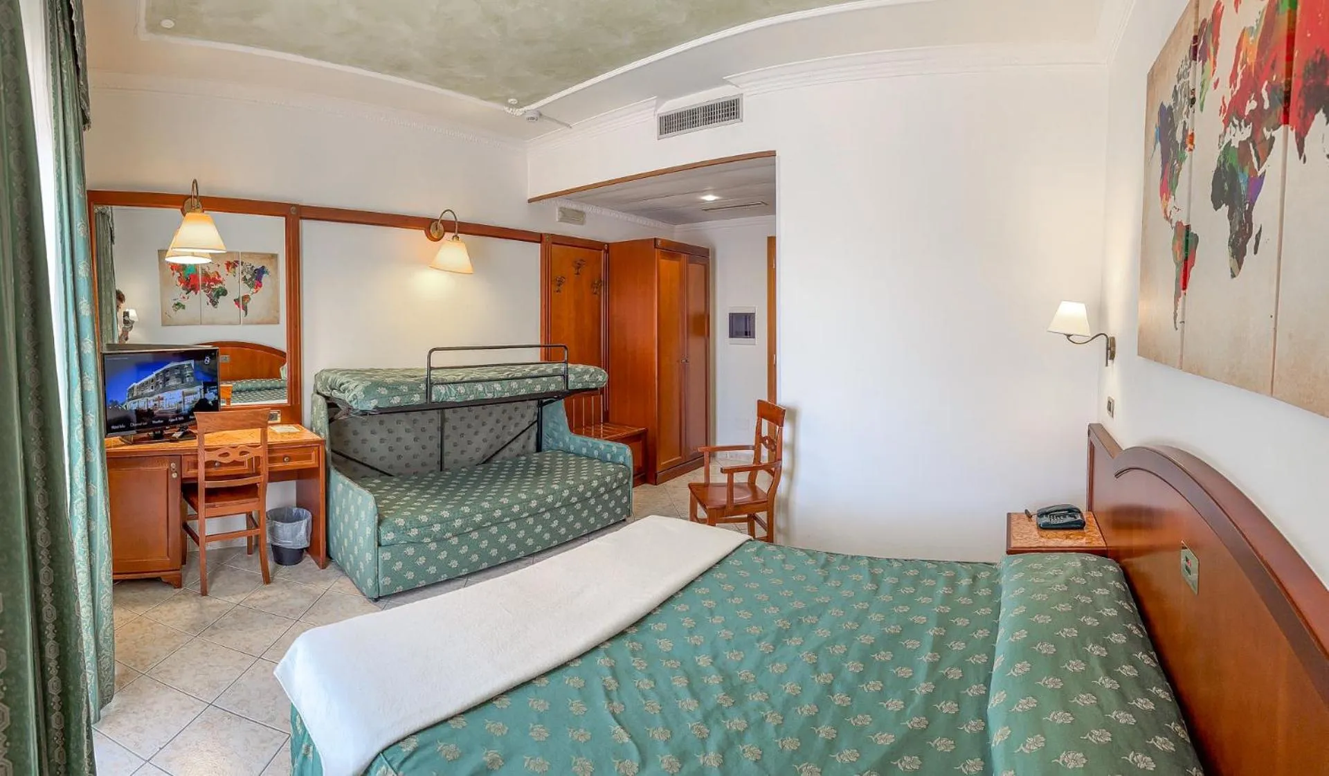 Bedroom, Bed in Hotel Valle Rossa