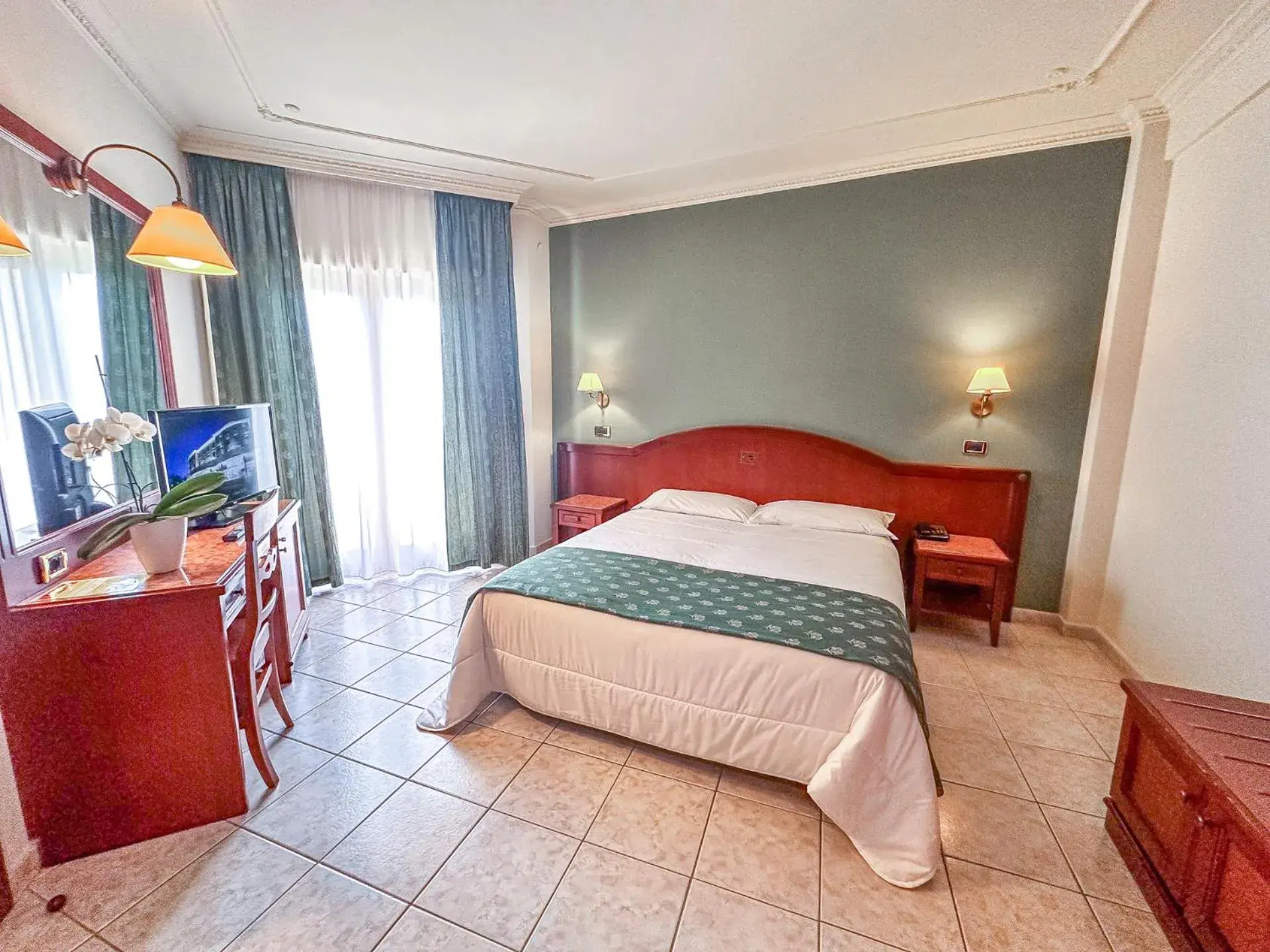 Bedroom, Bed in Hotel Valle Rossa Bedroom, Bed in Hotel Valle Rossa