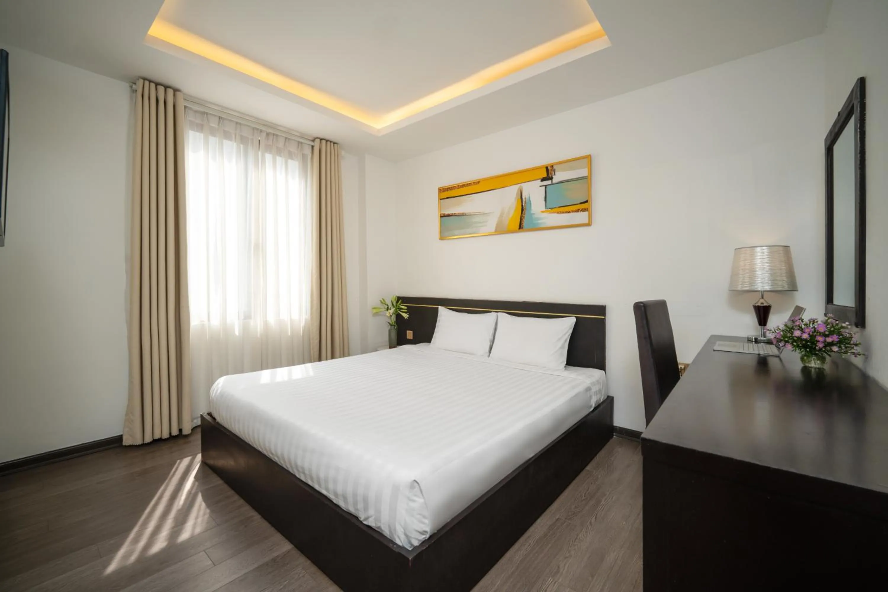 hair dresser, Bed in Hanami Hotel Danang