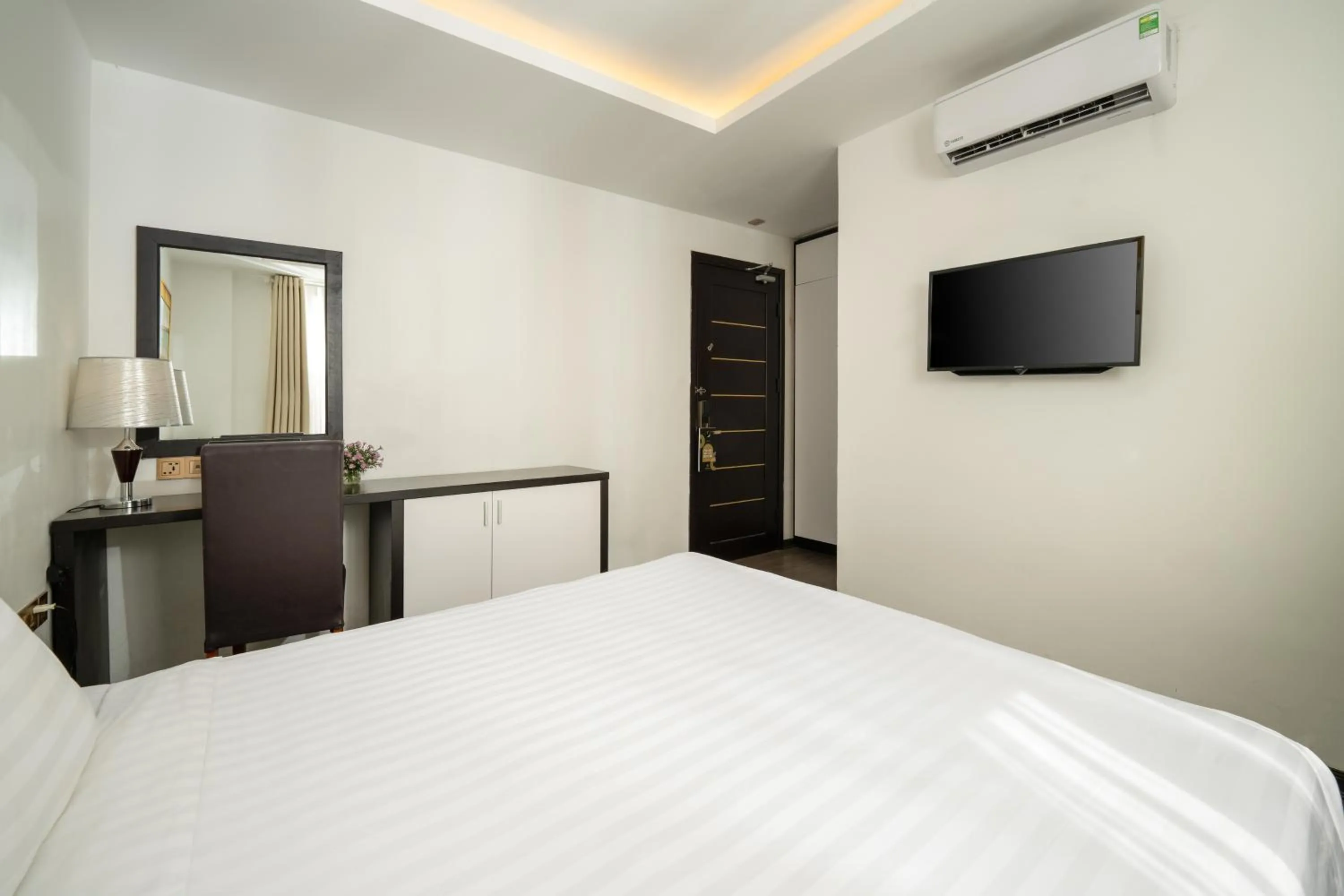 Bed in Hanami Hotel Danang