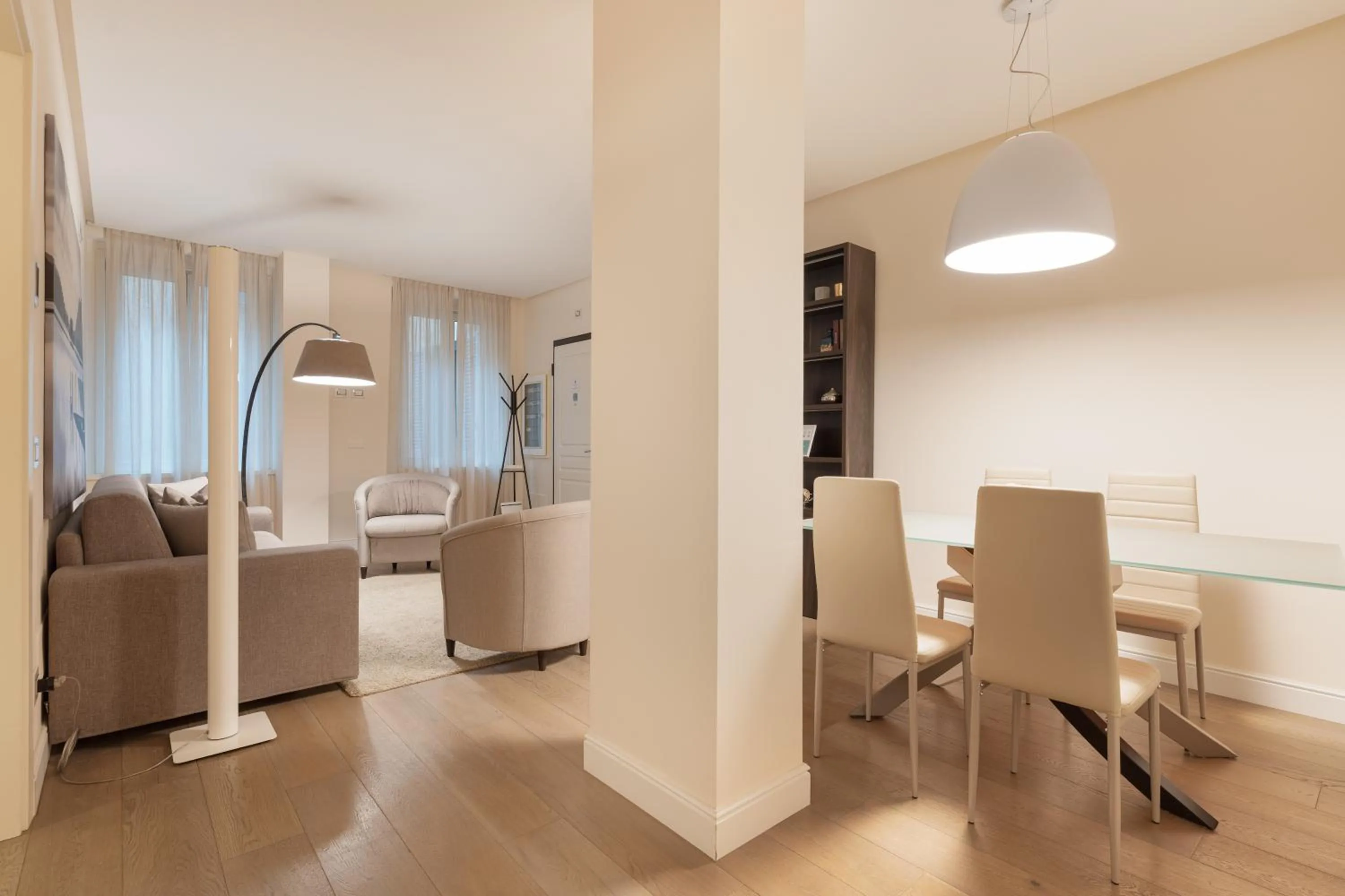 Living room in Brera Apartments in City Center