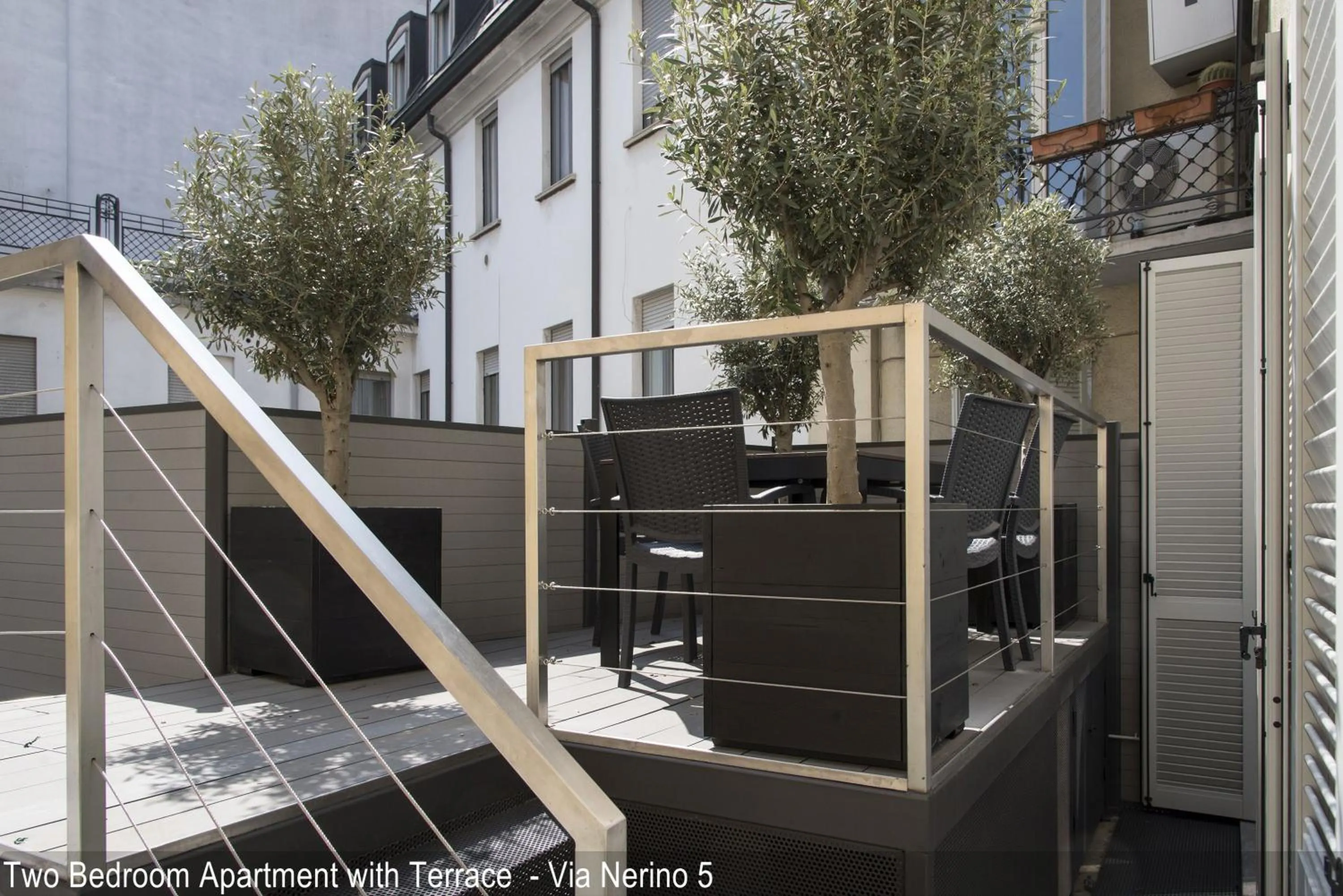 Balcony/Terrace in Brera Apartments in City Center