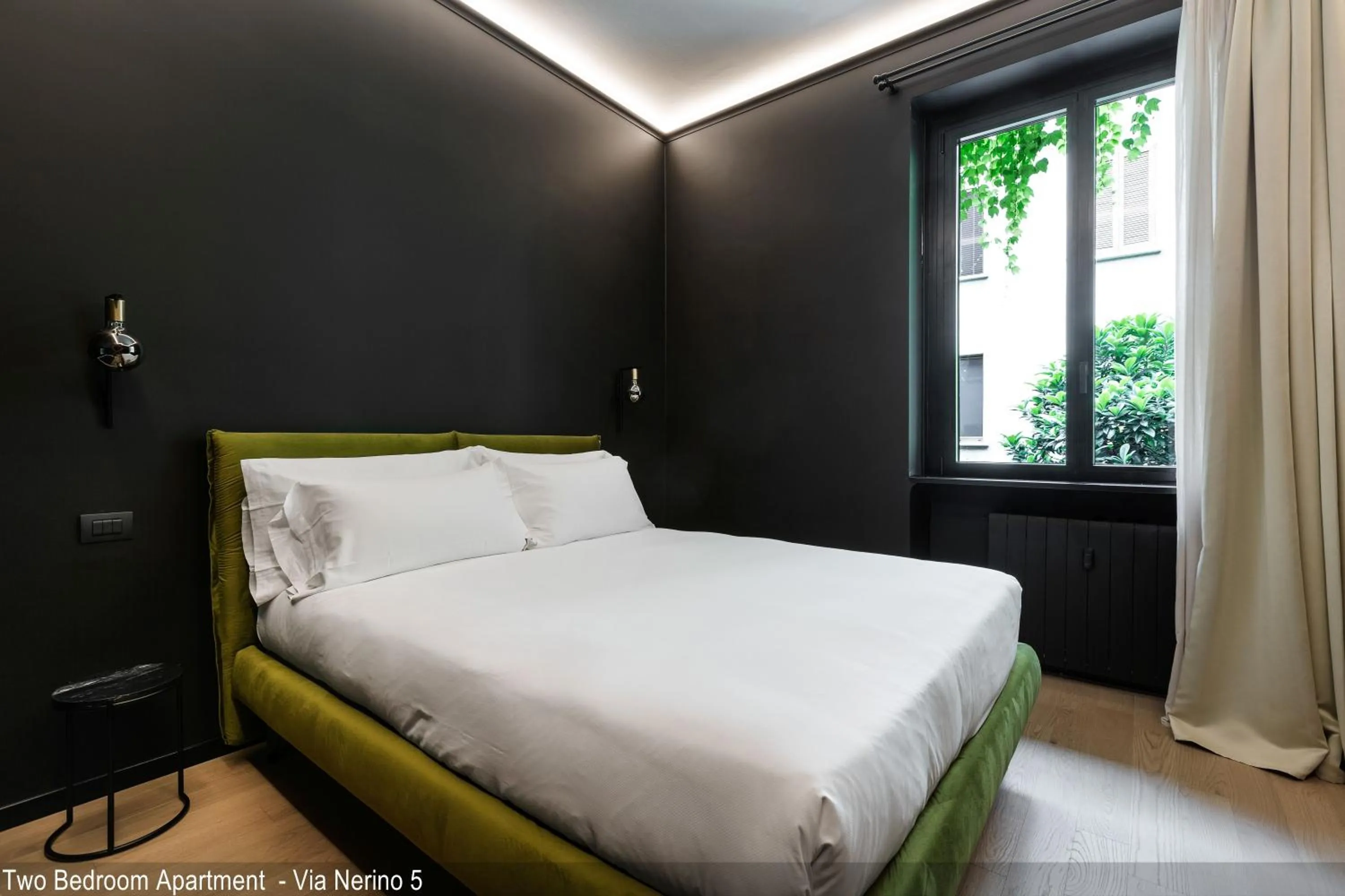Bedroom, Bed in Brera Apartments in City Center