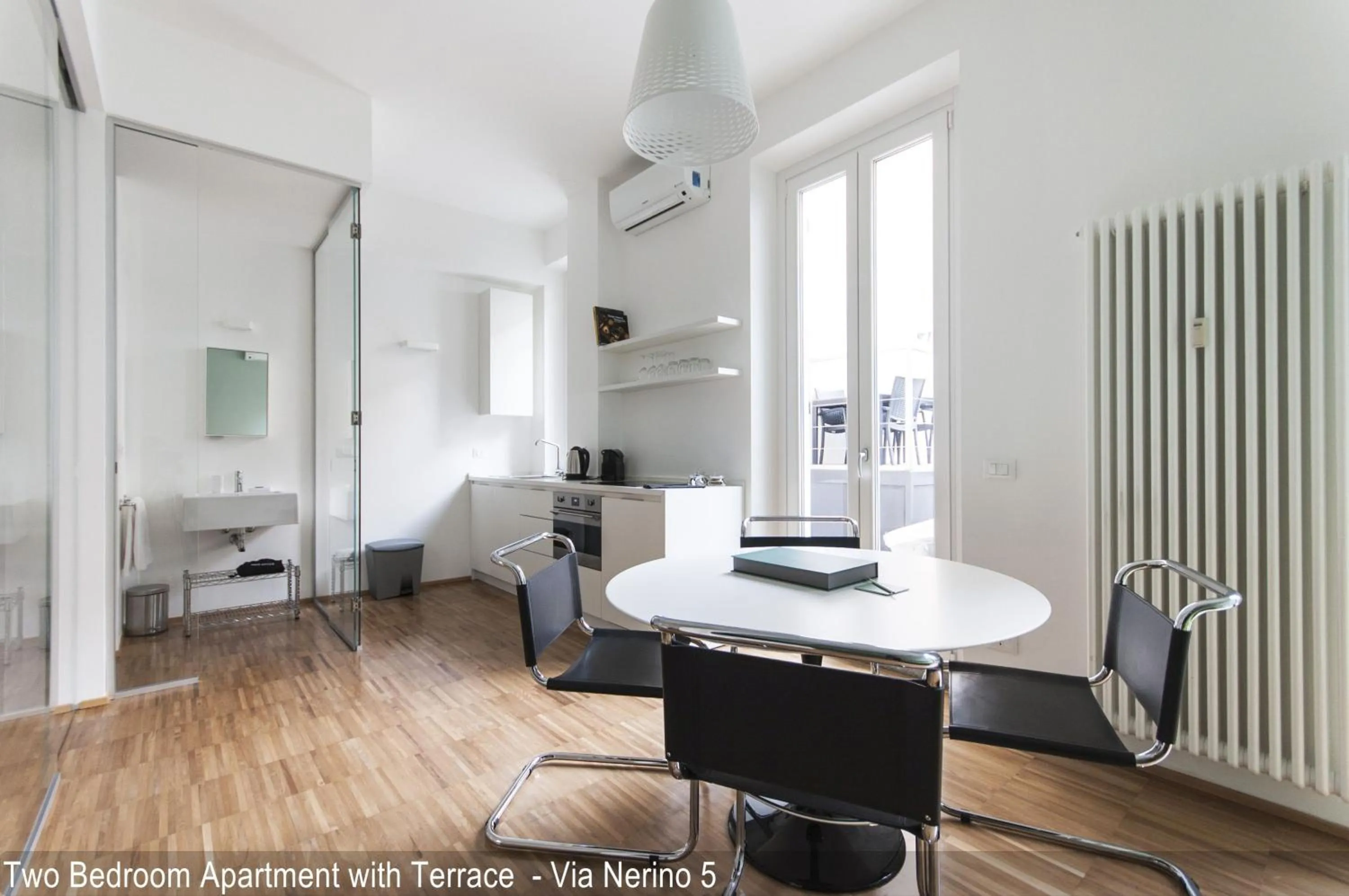 Living room in Brera Apartments in City Center