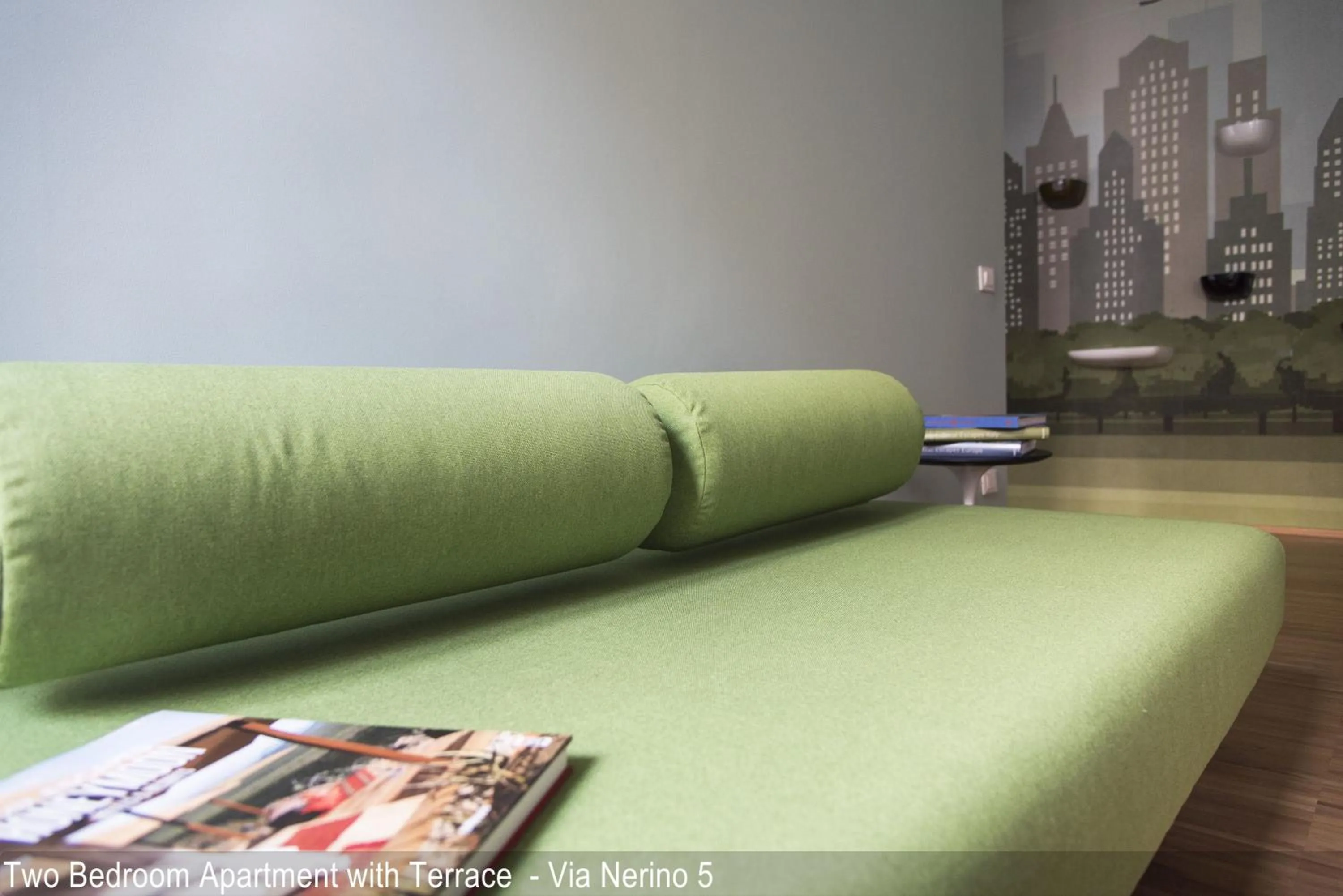 Living room in Brera Apartments in City Center