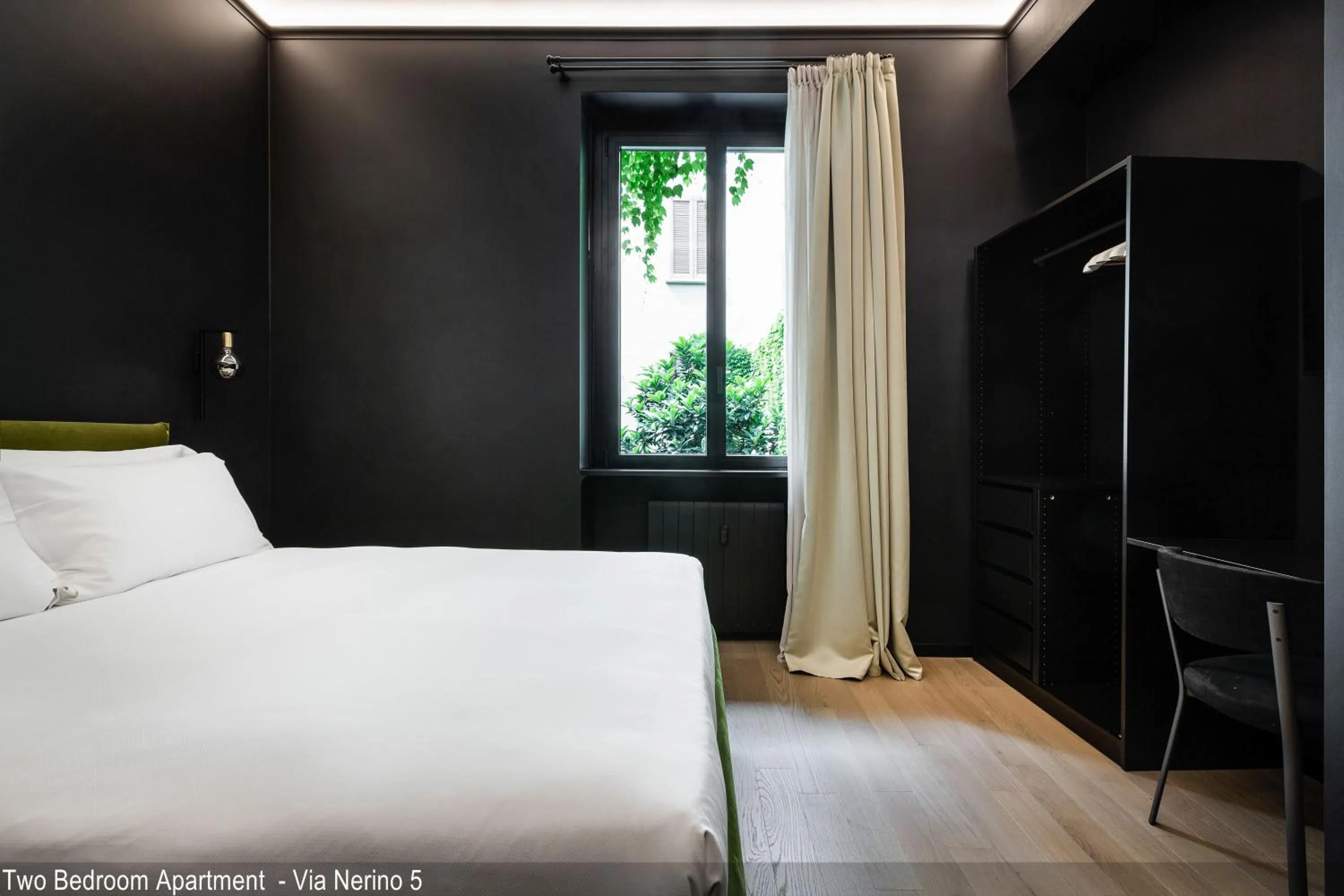 Bedroom, Bed in Brera Apartments in City Center