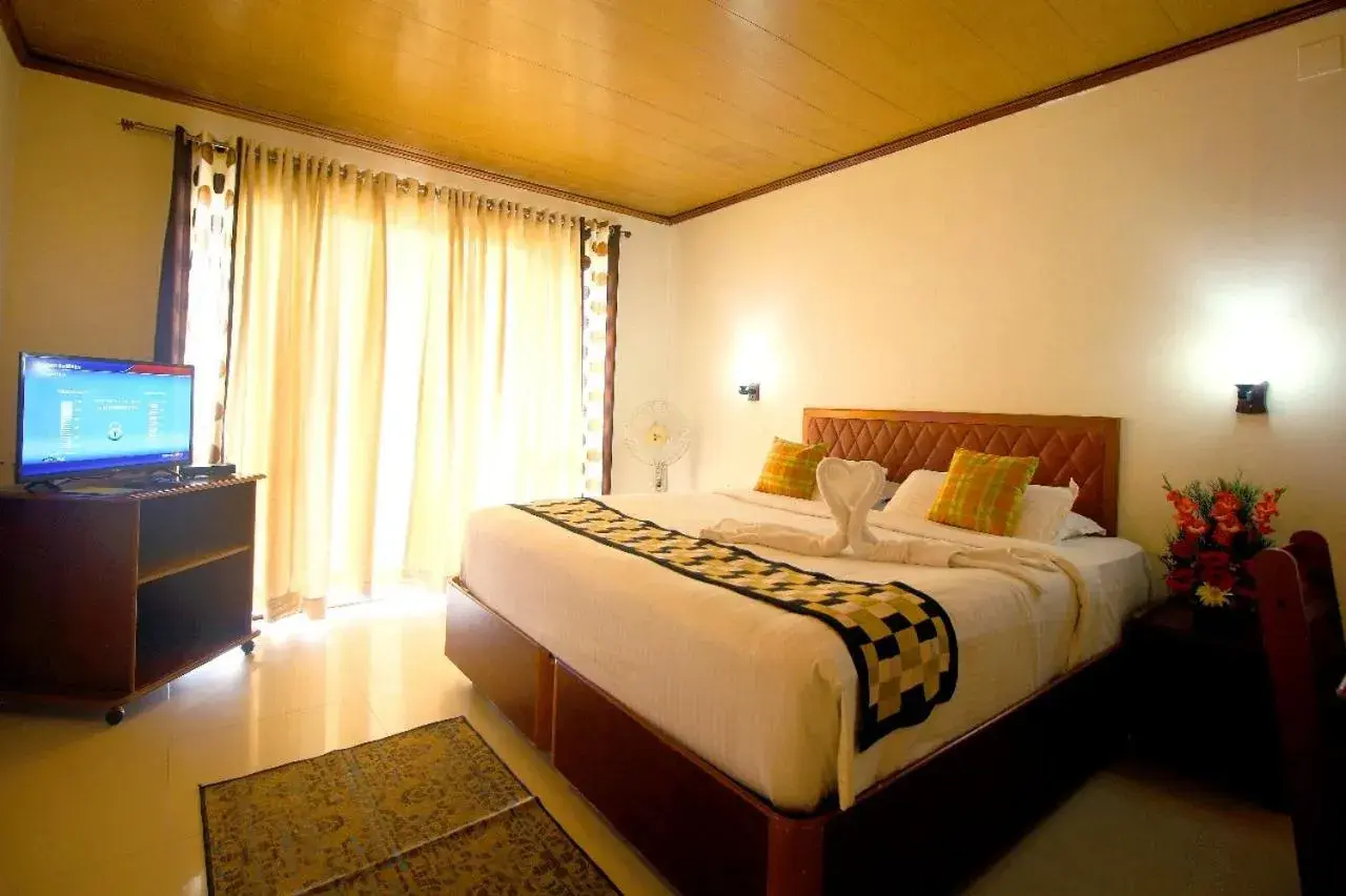 Bed in Deshadan Mountain Resort -The highest resort in Munnar Bed in Deshadan Mountain Resort -The highest resort in Munnar