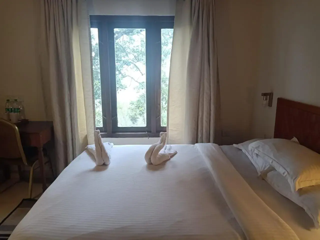 Bed in Deshadan Mountain Resort -The highest resort in Munnar Bed in Deshadan Mountain Resort -The highest resort in Munnar