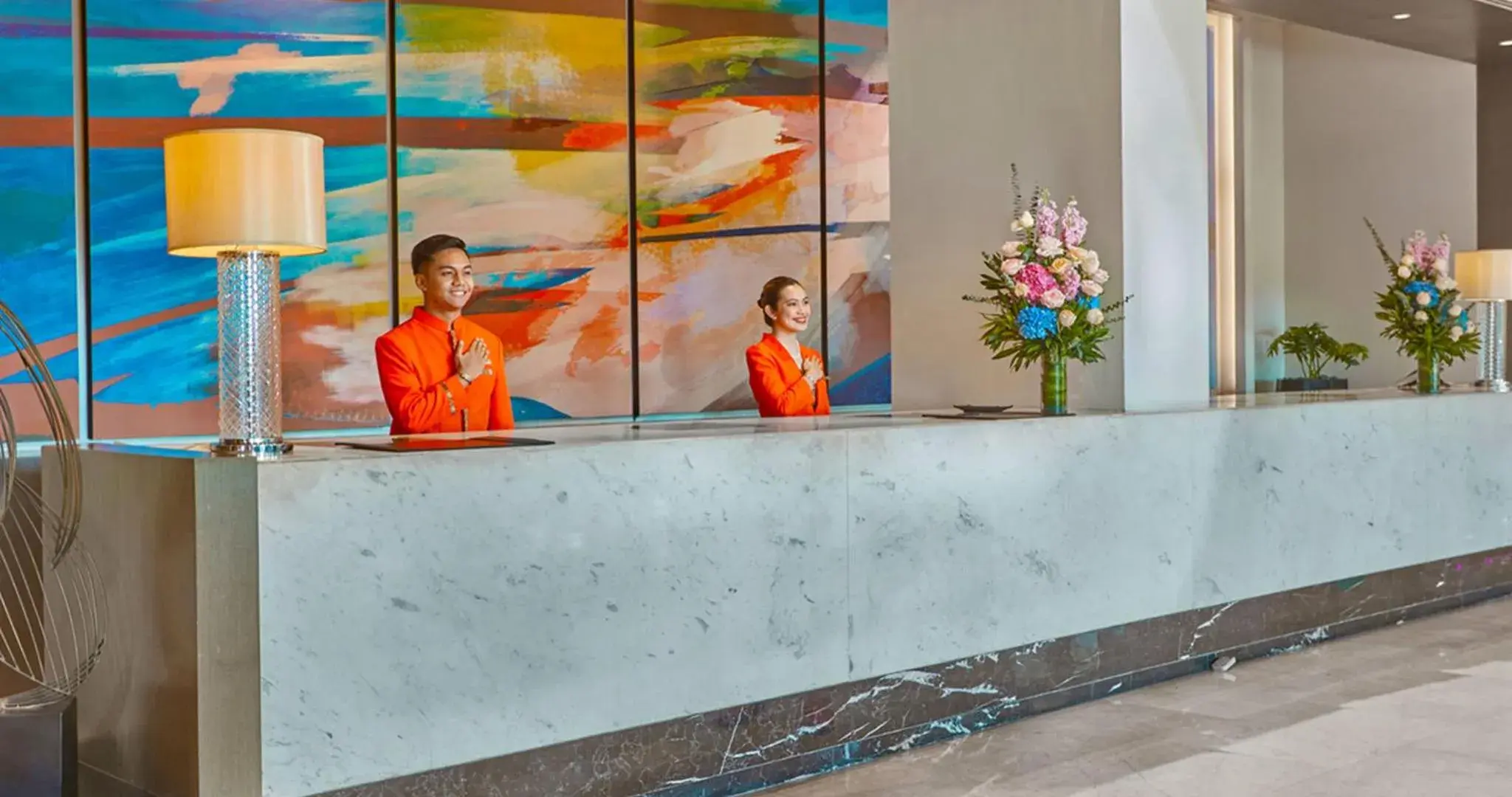 Lobby or reception in Savoy Hotel Manila near Airport NAIA Terminal 3 MNL Lobby or reception in Savoy Hotel Manila near Airport NAIA Terminal 3 MNL