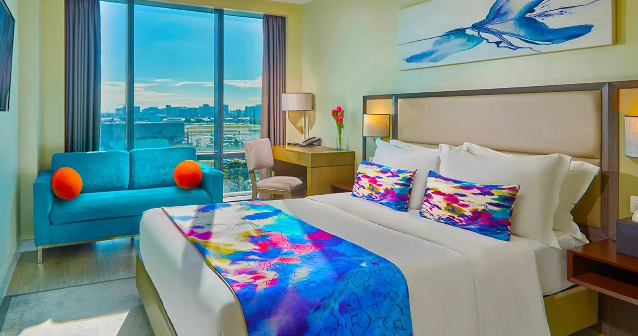 Bedroom, Bed in Savoy Hotel Manila near Airport NAIA Terminal 3 MNL Bedroom, Bed in Savoy Hotel Manila near Airport NAIA Terminal 3 MNL