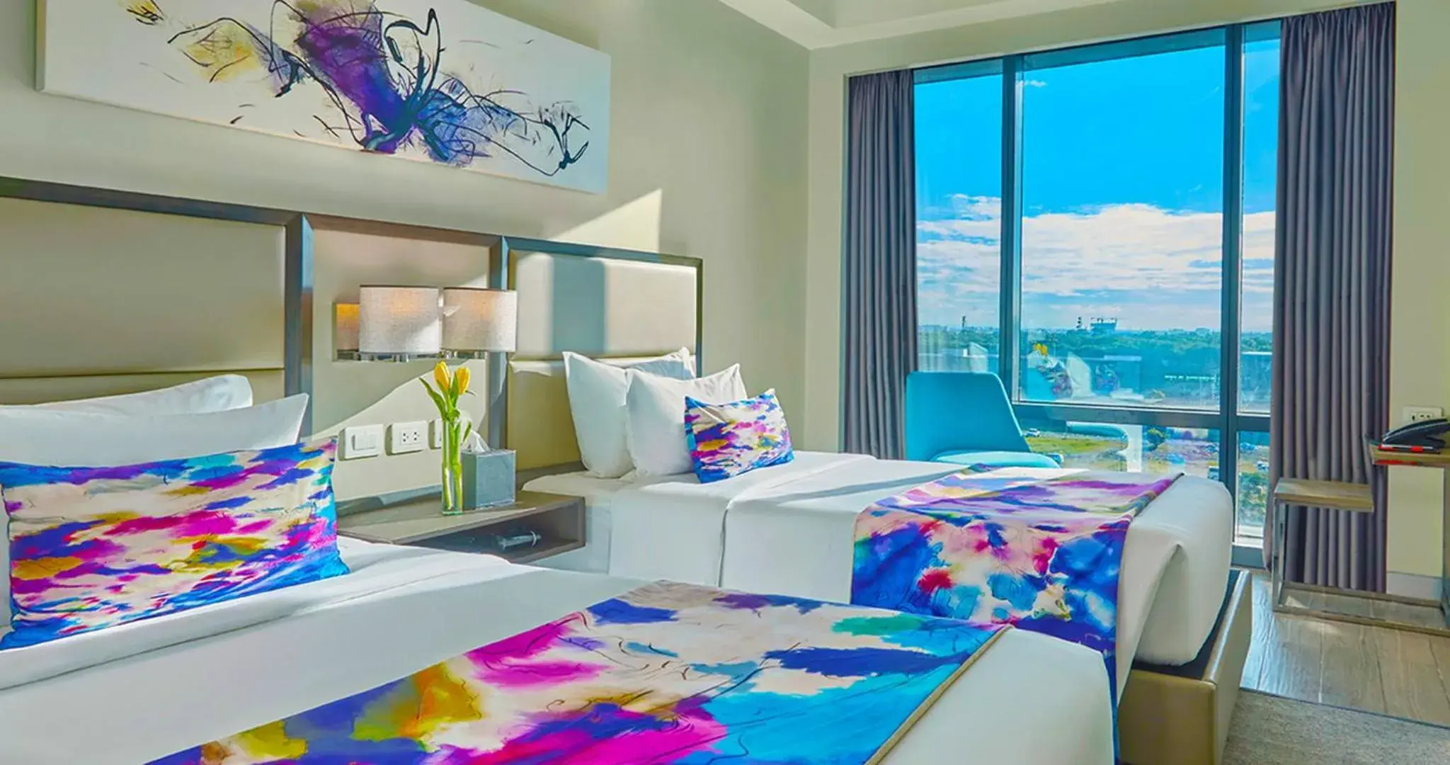 Bedroom, Bed in Savoy Hotel Manila near Airport NAIA Terminal 3 MNL Bedroom, Bed in Savoy Hotel Manila near Airport NAIA Terminal 3 MNL