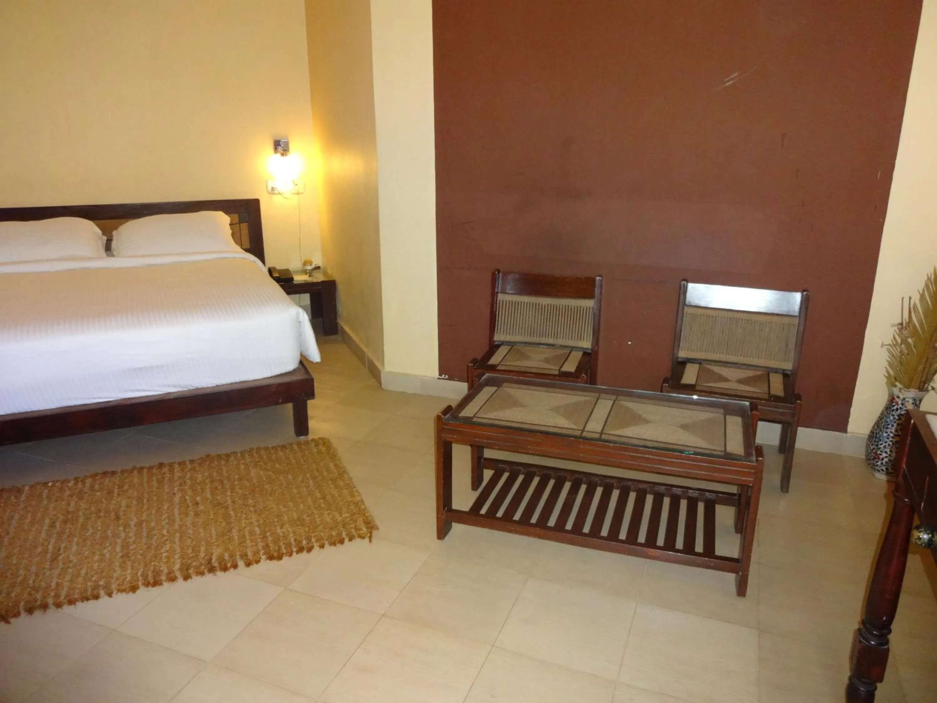 Bed in Deshadan Cliff & Beach Resort,Varkala
