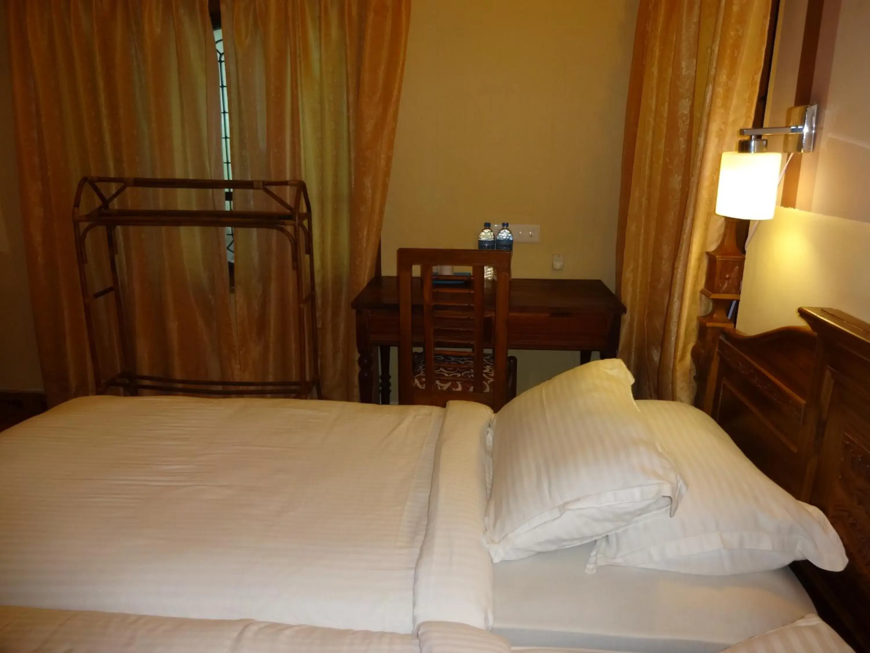 Bed in Deshadan Cliff & Beach Resort,Varkala Bed in Deshadan Cliff & Beach Resort,Varkala