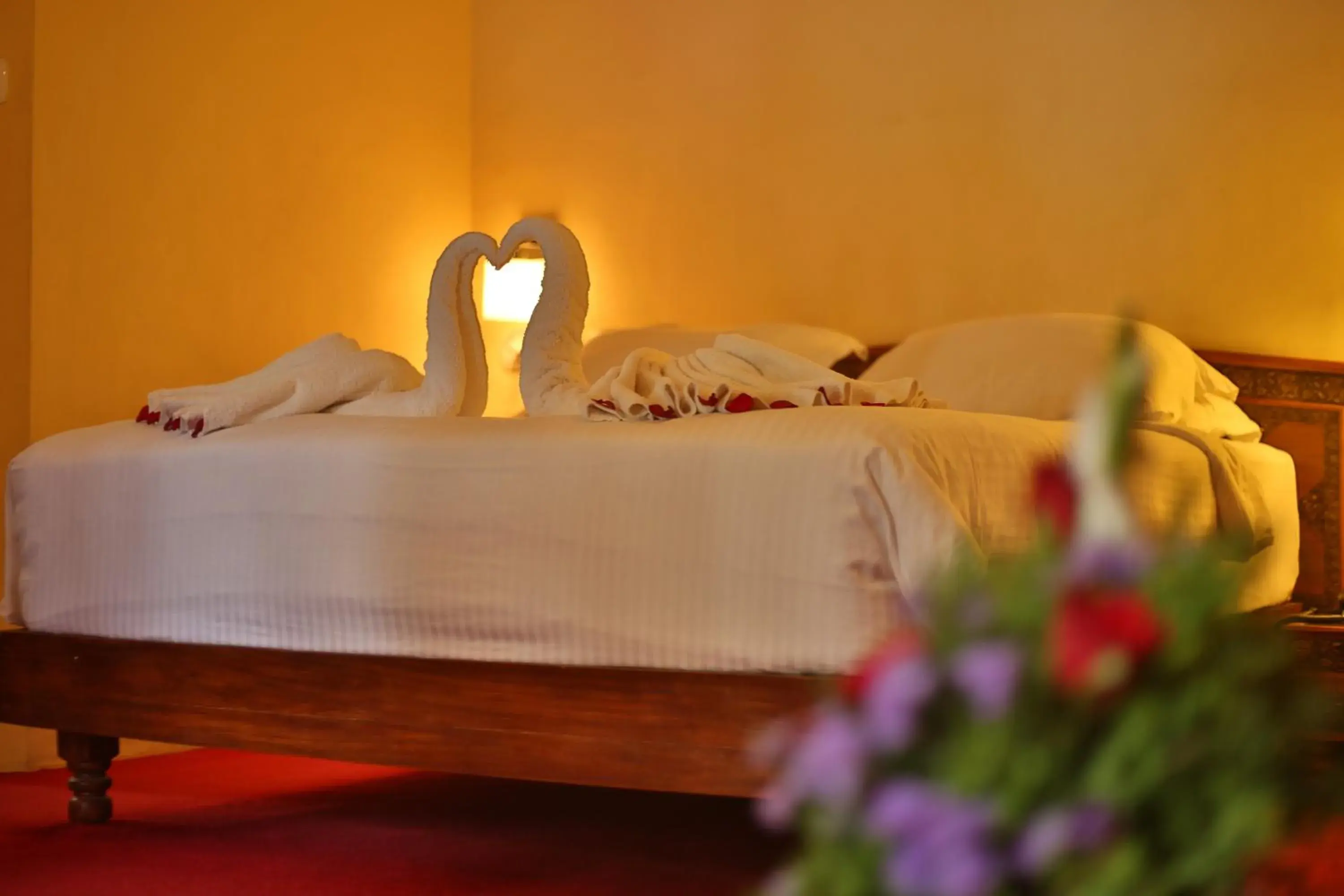 Bed in Deshadan Cliff & Beach Resort,Varkala Bed in Deshadan Cliff & Beach Resort,Varkala