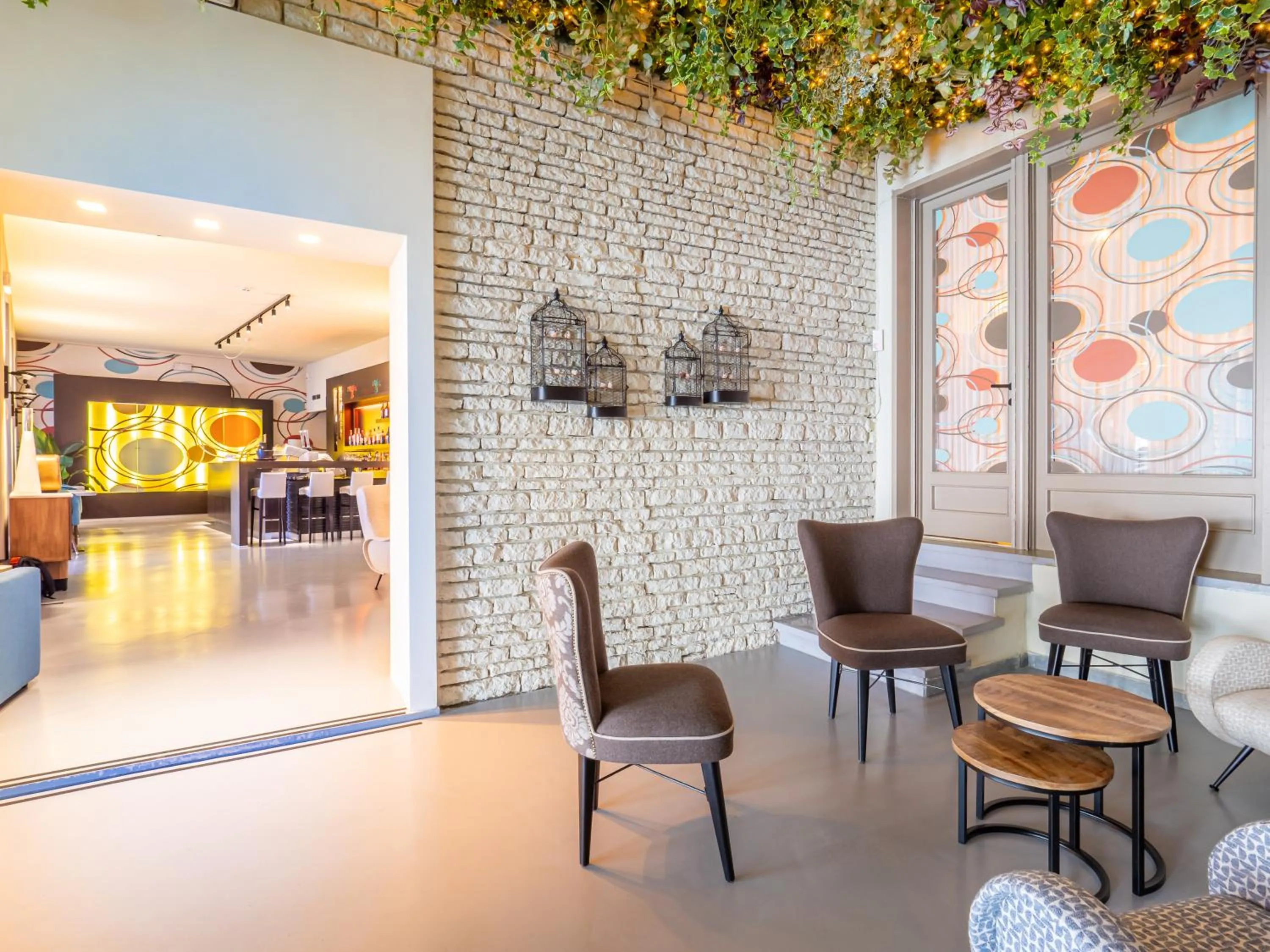 Communal lounge/ TV room in Hotel Il Nido