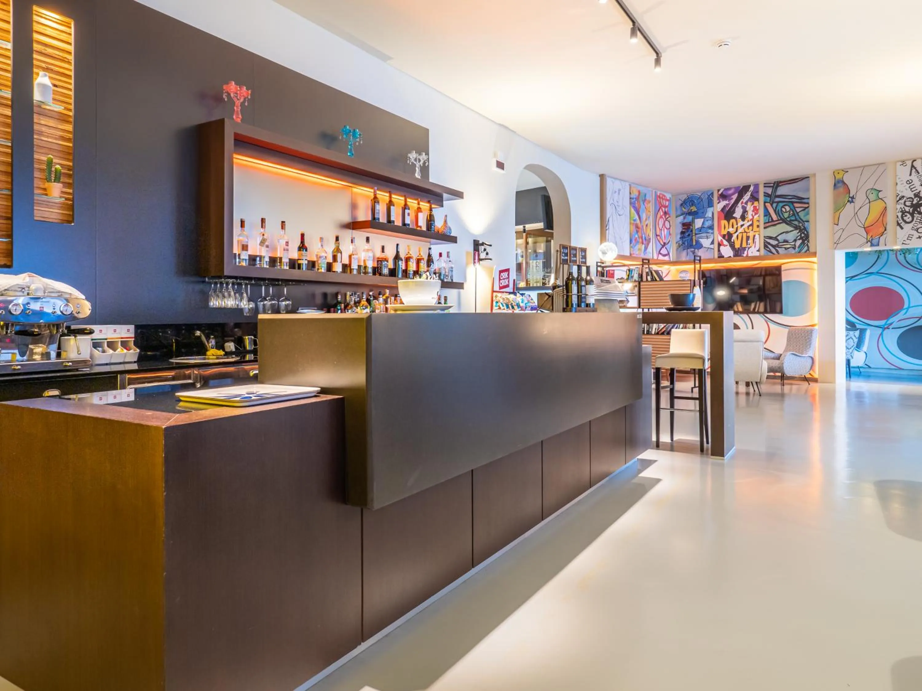 Lounge or bar in Hotel Il Nido