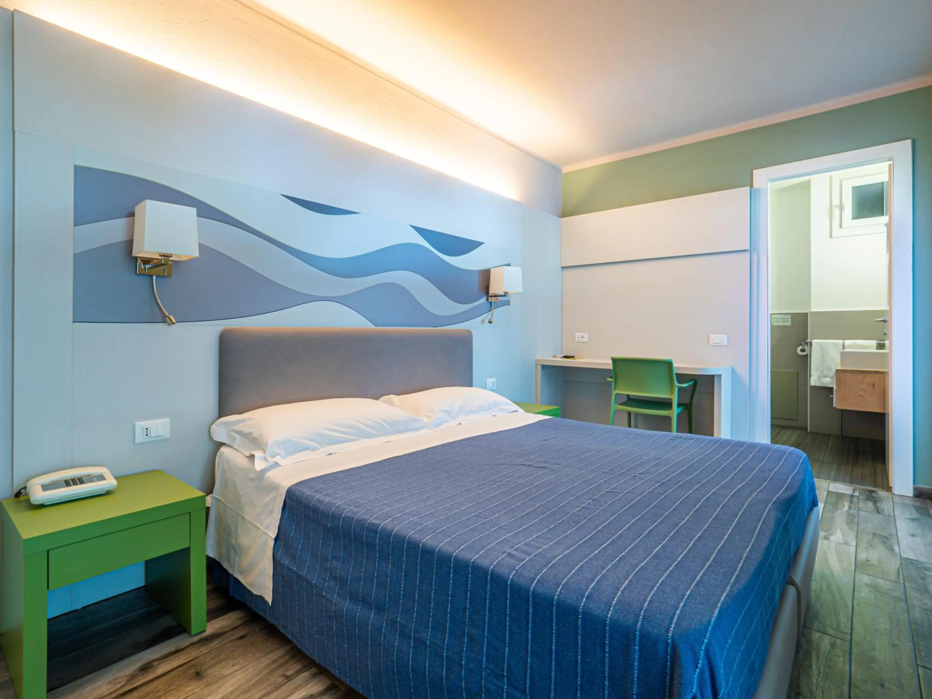 Bed in Hotel Il Nido