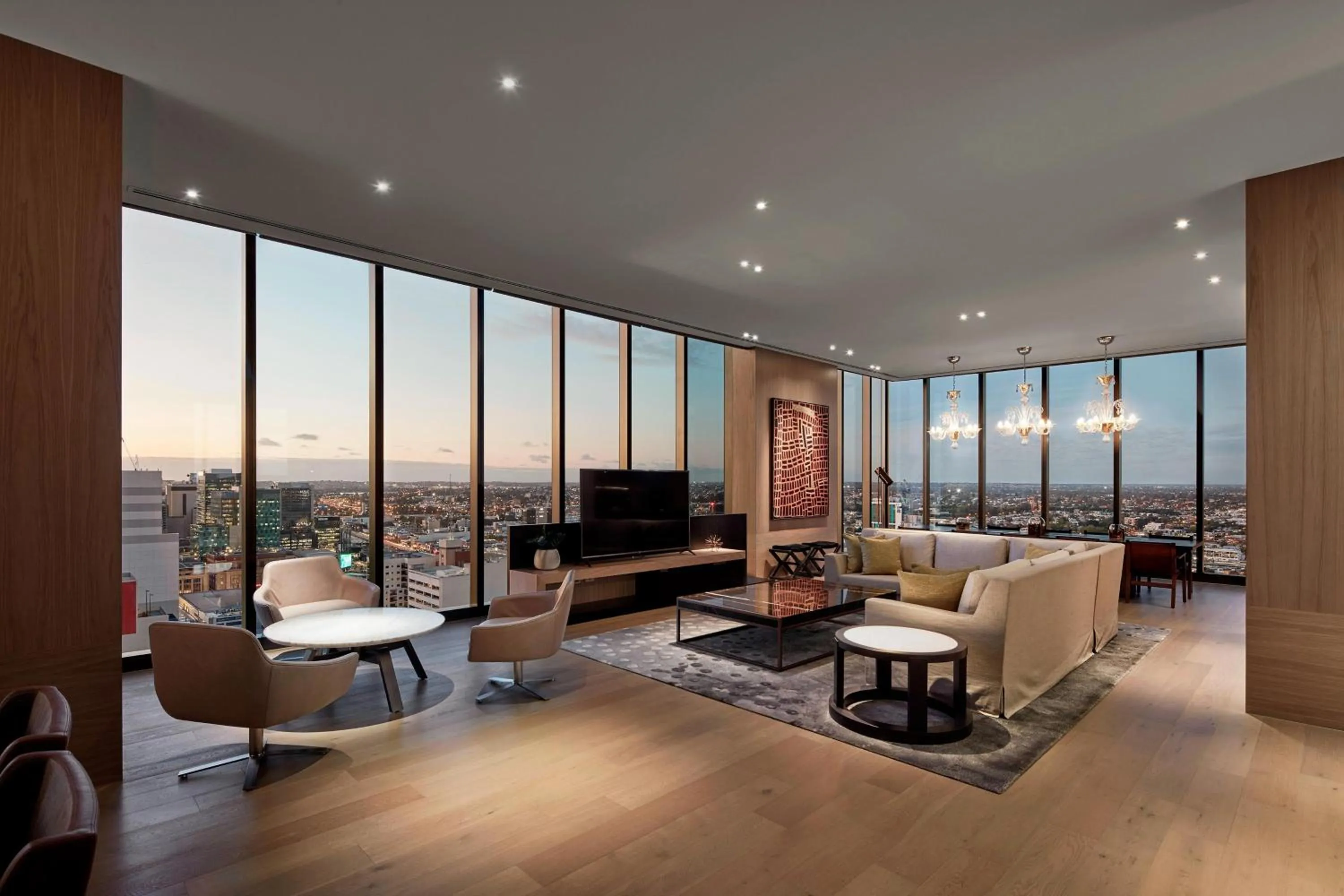 Living room in The Westin Perth
