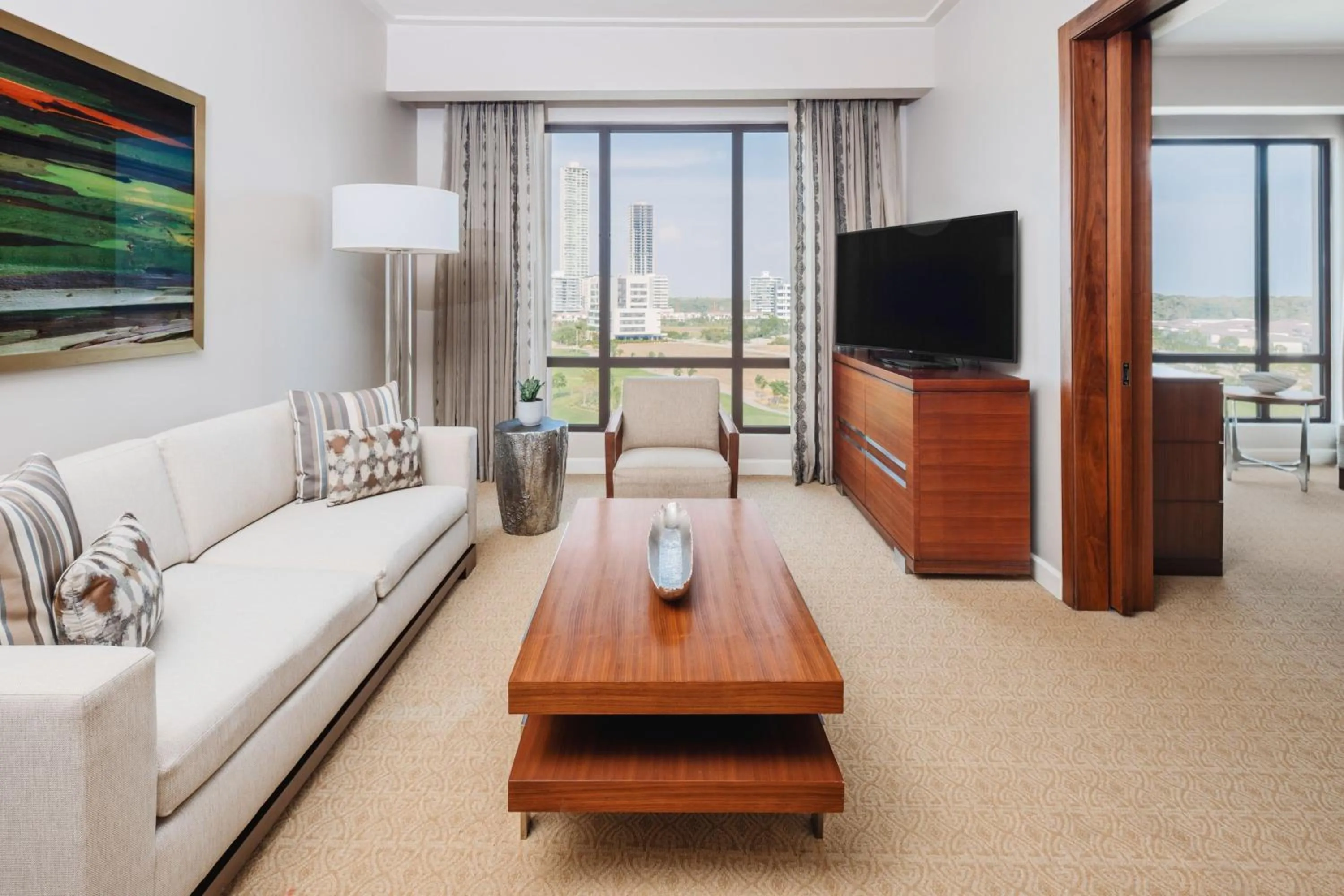 Living room in The Santa Maria, a Luxury Collection Hotel & Golf Resort, Panama City