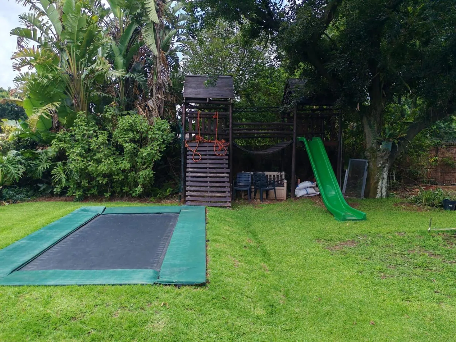 Children play ground in Three Olives Guesthouse