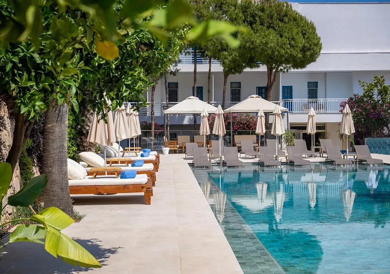 Swimming pool in Kas Marin Hotel Swimming pool in Kas Marin Hotel