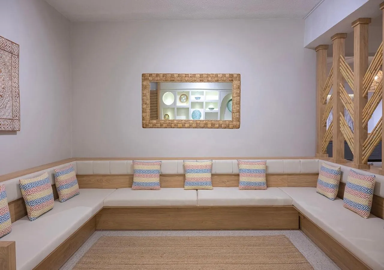 Seating area in Kas Marin Hotel